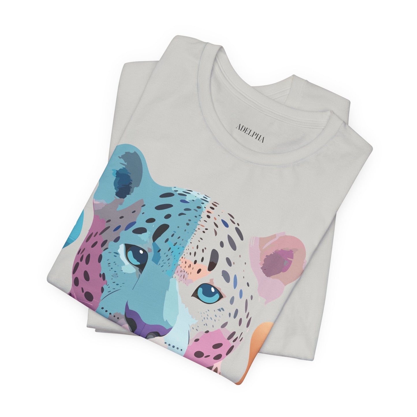 Cheetah Graphic Unisex 100 Cotton Artwork Tee 8