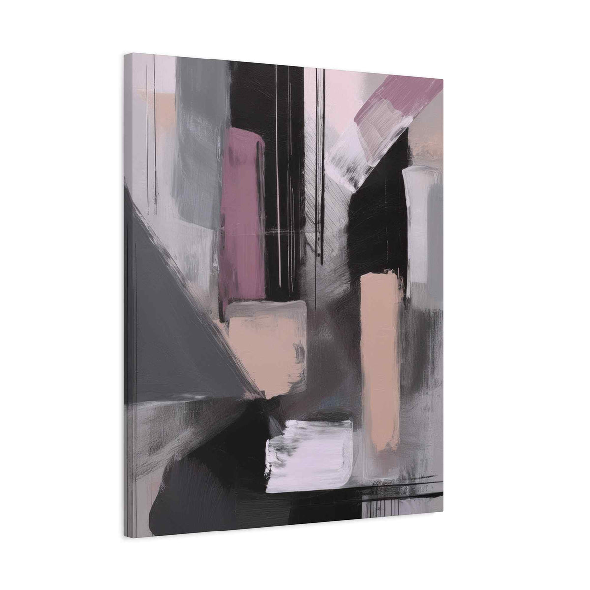 Abstract Geometric Painting Print Canvas 20x24,20x30,24x30 24x32,24x36,30x40 32x48,36x48,40x60 Pine-Wood Inner Frame ABS-47