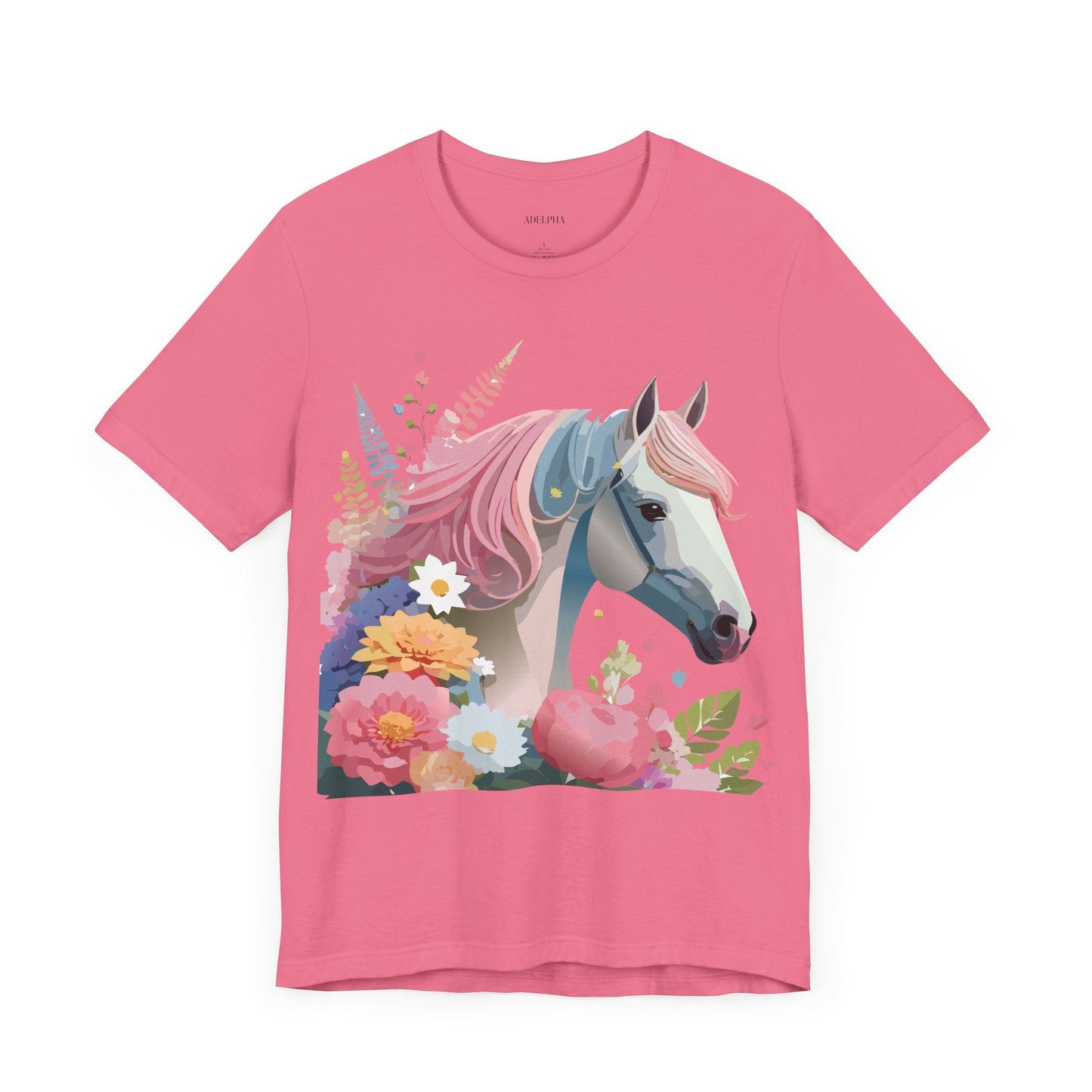 Horse Graphic Unisex 100 Cotton Vintage Animal Art T-Shirt 3