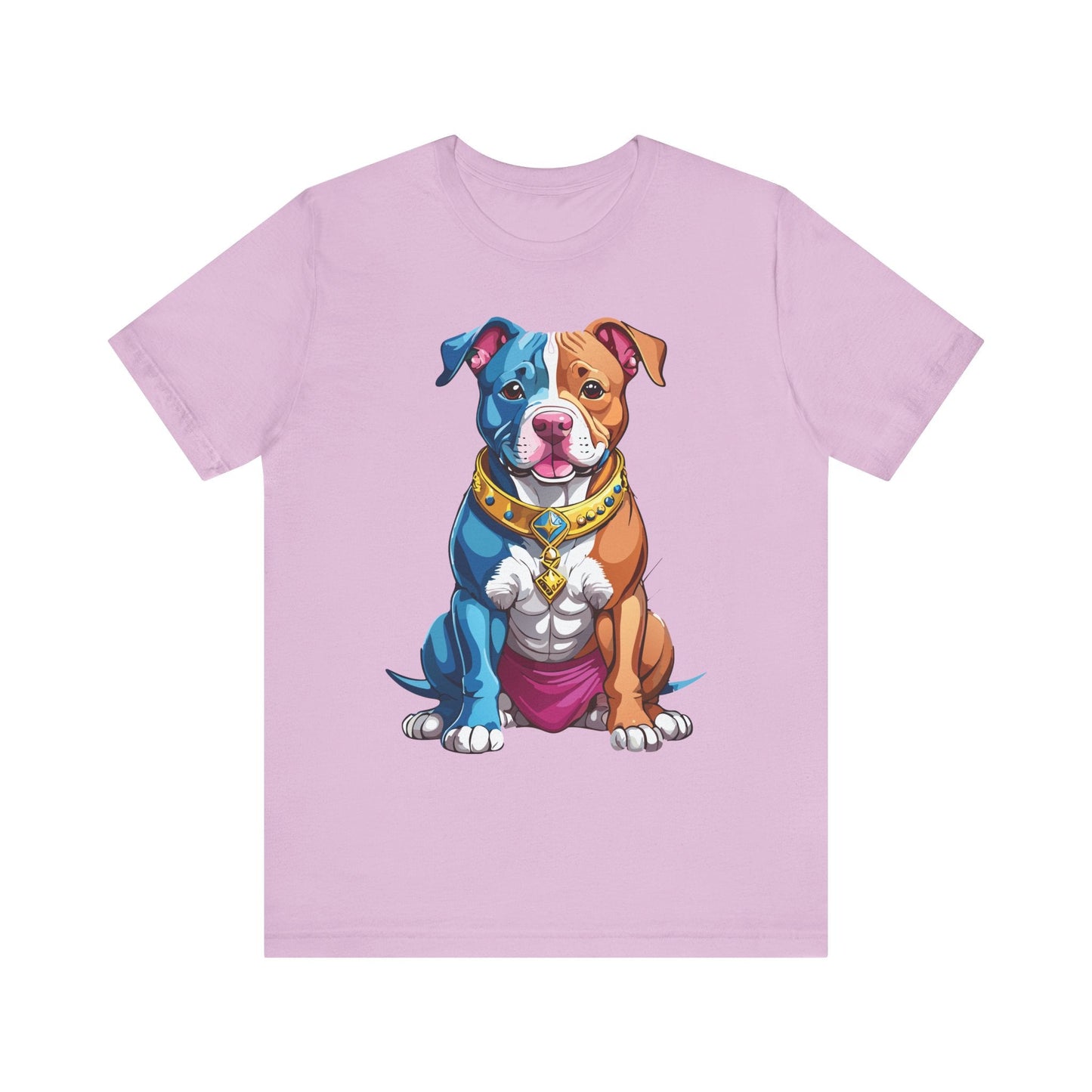 Unisex Animal Shirt Art Design Tee With Wild Animals Print Short Sleeve Jersey Tee