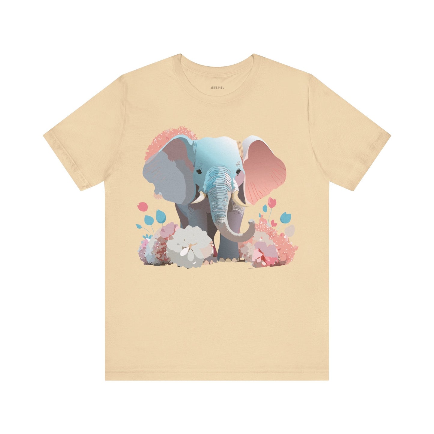 Elephant Graphic T Shirt By Adelpha Unisex Jersey Short Sleeve Artwork Tee Vintage Inspired