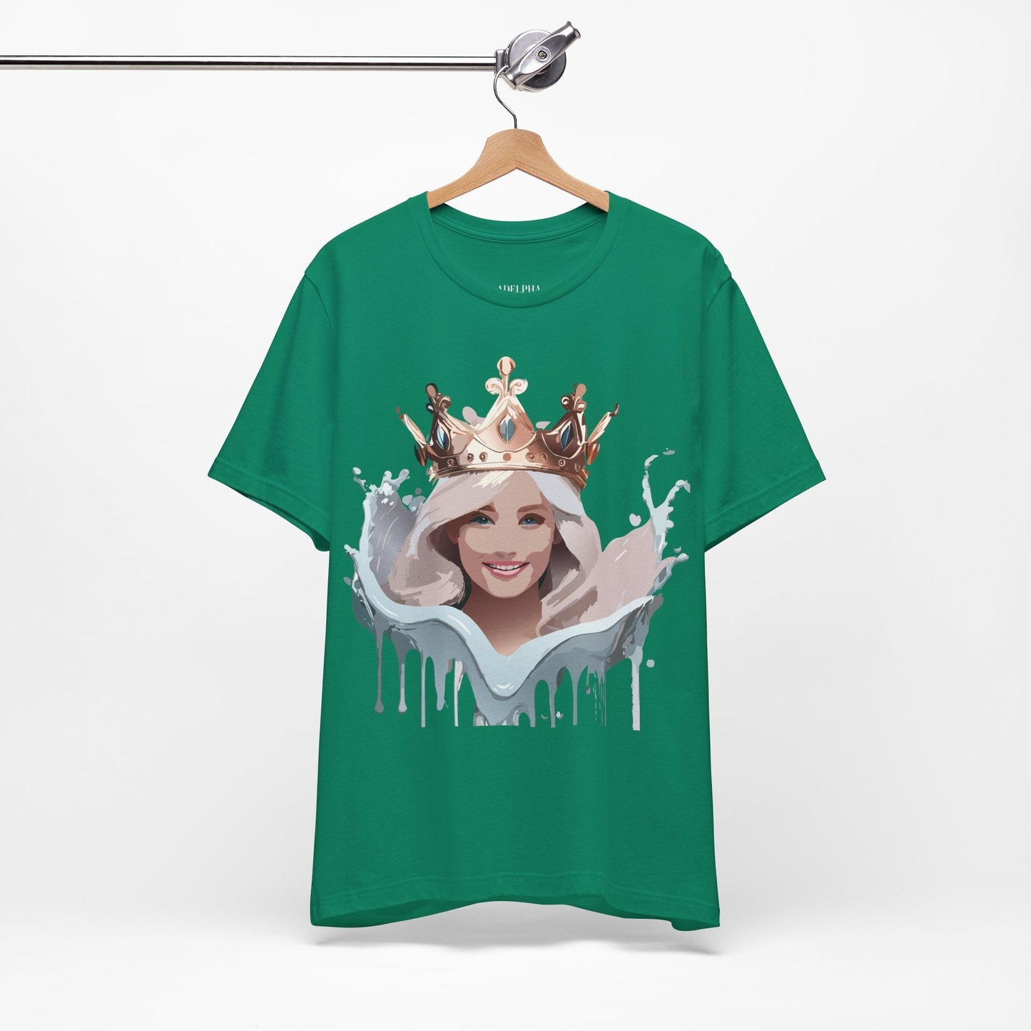 Queen Graphic T Shirt Unisex Vintage Art Tee From Adelpha With Original Artwork Details