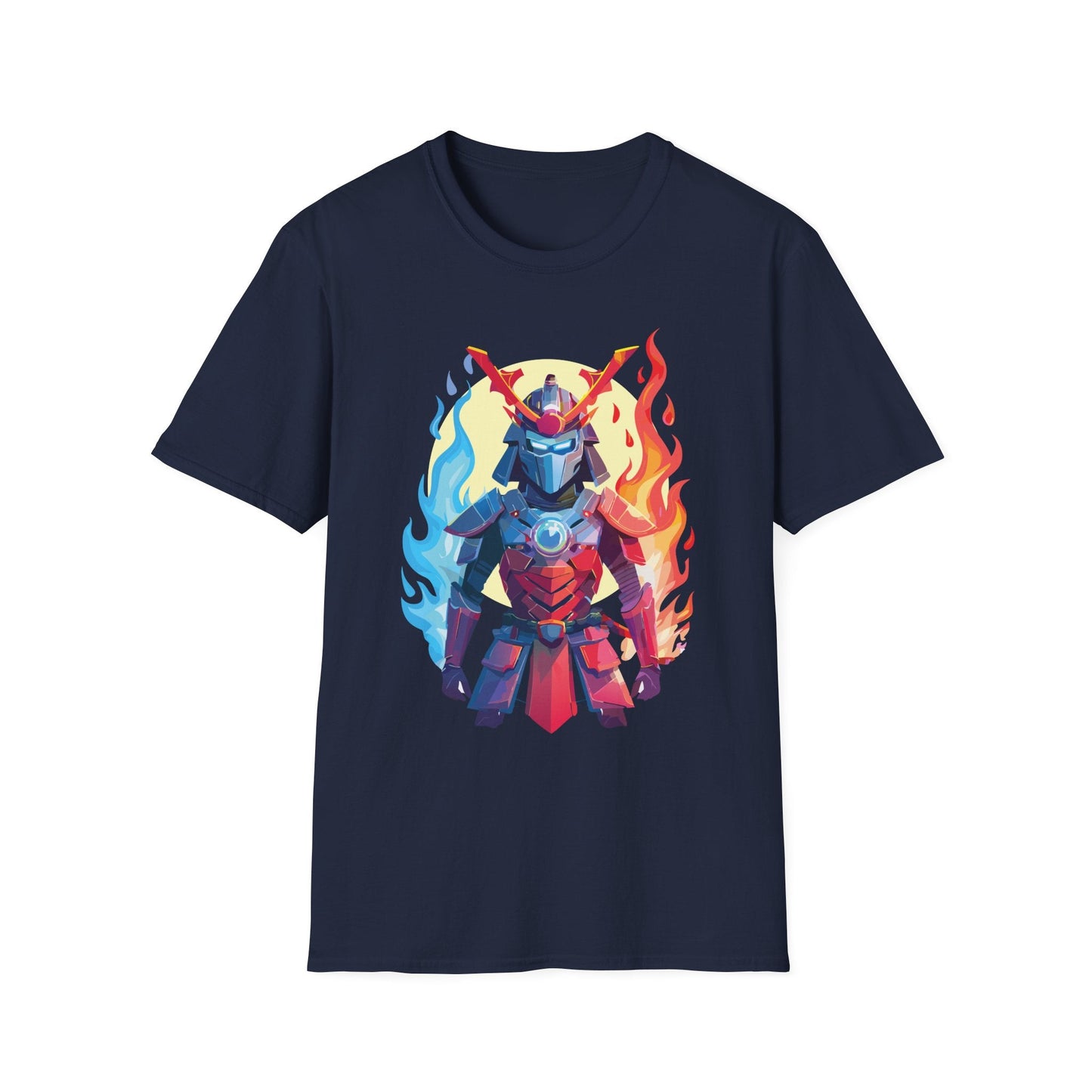 Samurai Shirt Unisex T Shirt Softstyle Ring Spun Cotton Gildan 64000 100 Percent Cotton Tee