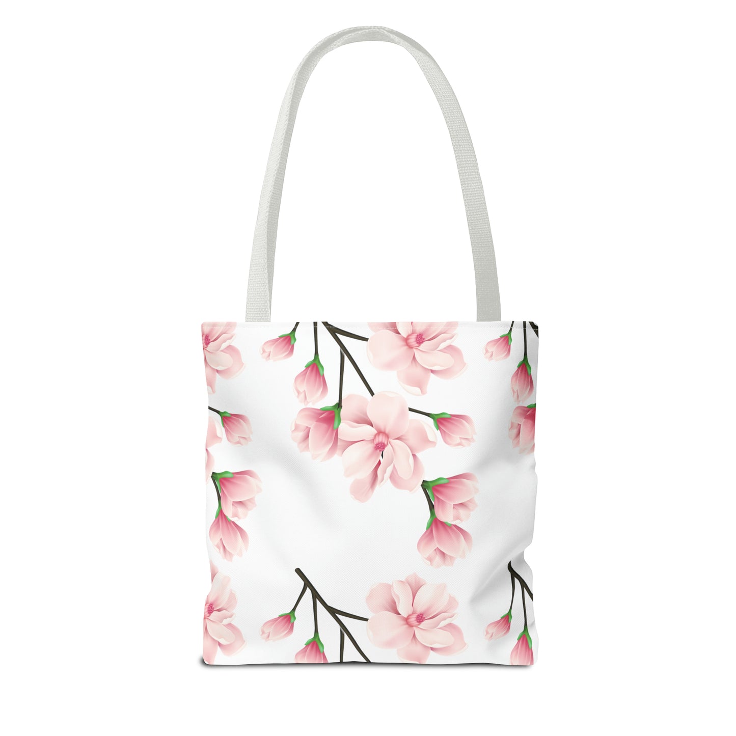 Canvas Bag with Floral Prints