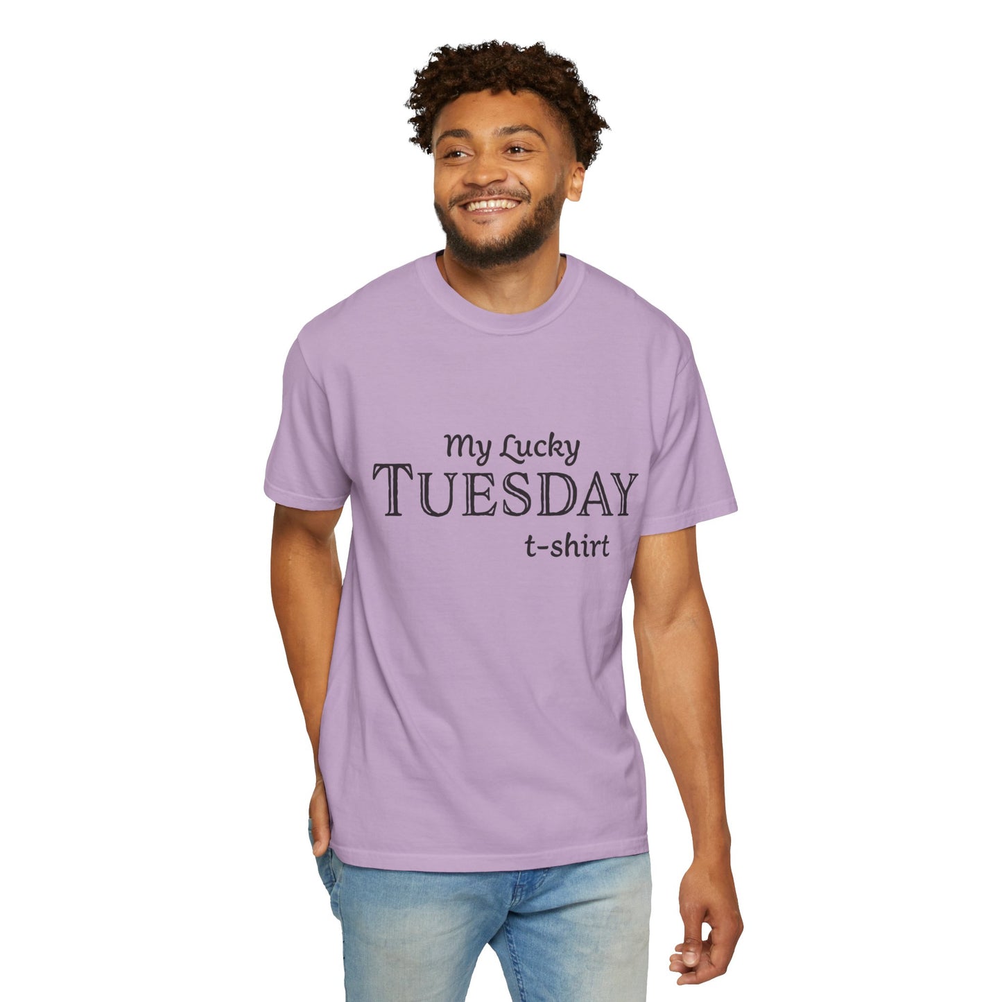 Unisex T-shirt with weekdays design