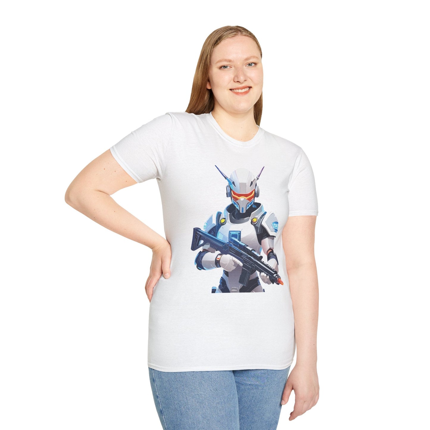 Robocop Shirt Unisex T Shirt With Robocop Artwork Gildan Softstyle 64000 Cotton Tee
