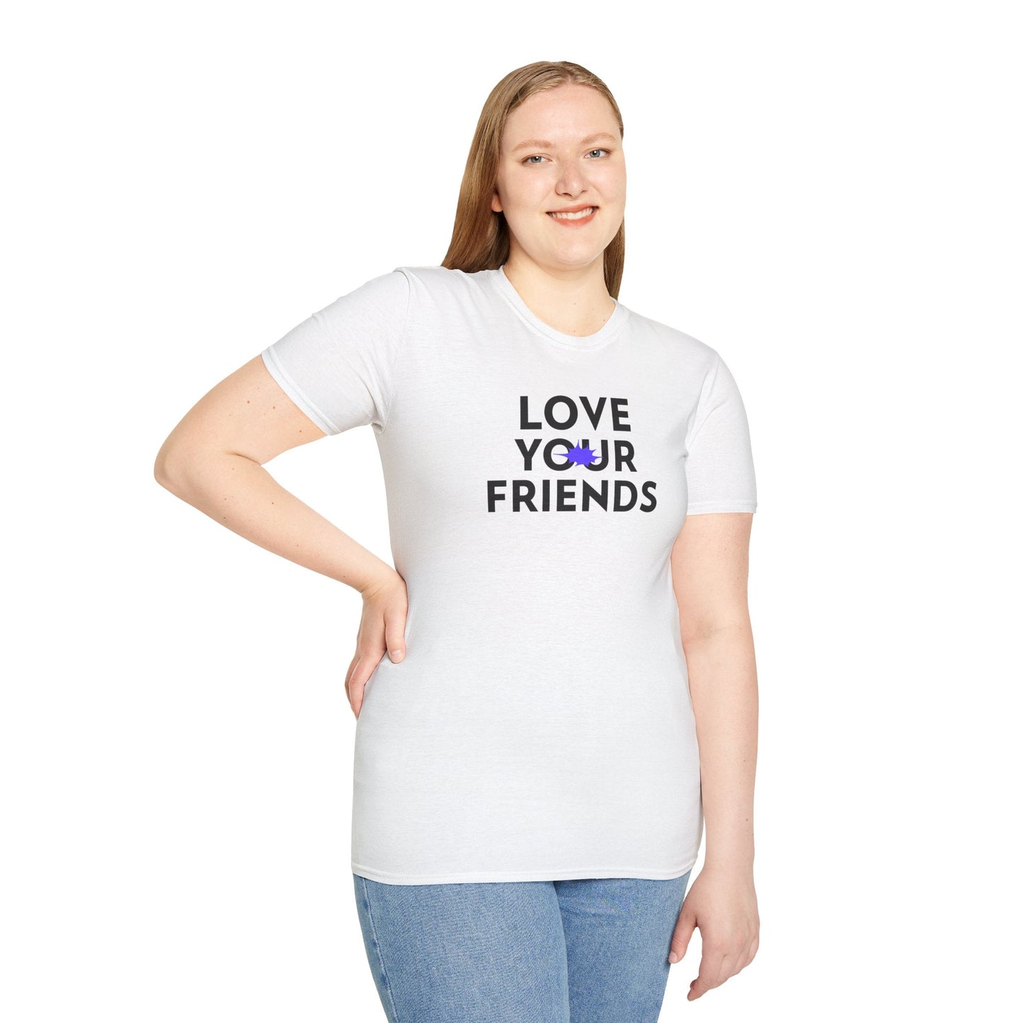 Positive Slogan T Shirts Unisex Gildan Softstyle 64000 Ring Spun Cotton Tee With Positive Quotes