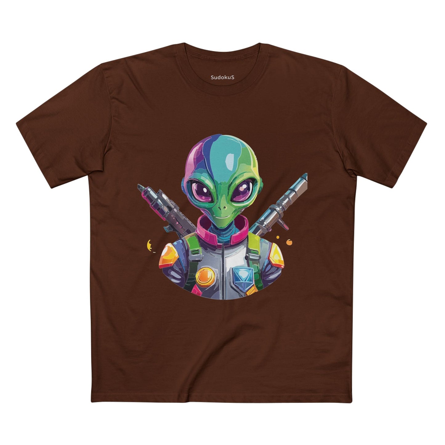 Aliens Graphic Unisex 100 Cotton Staple Tee 57