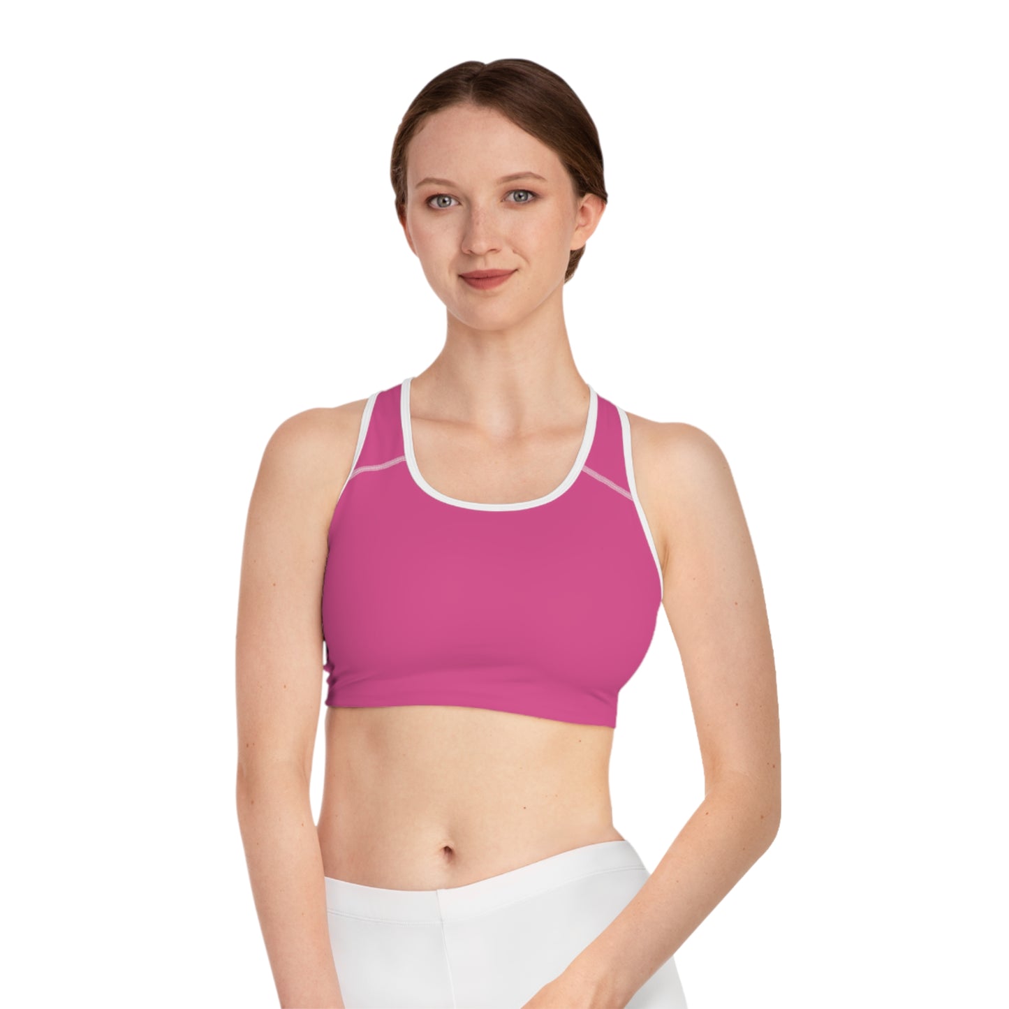 Pink Color Sports Bra, Pink Sports Bra 1