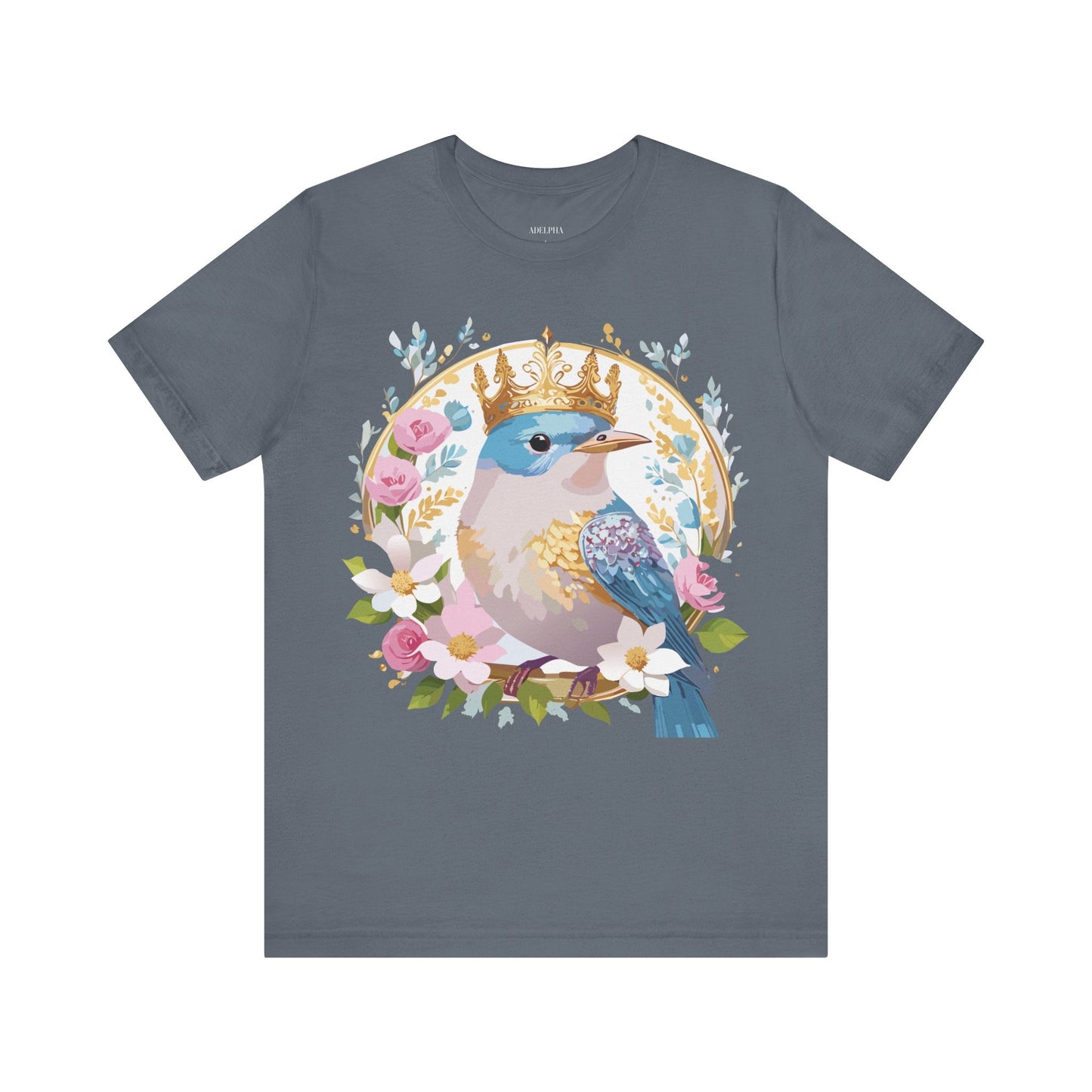 Adelpha Medallion Graphic Tee Unisex Jersey Short Sleeve Vintage Inspired Artwork