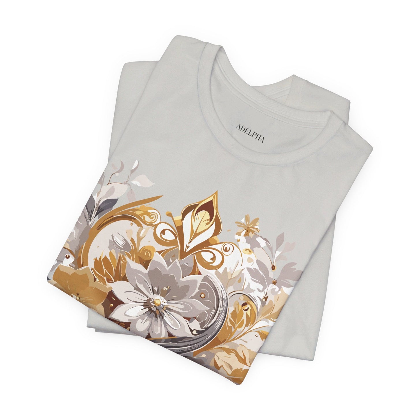 Adelpha Vintage Inspired Unisex Graphic Tee Short Sleeve Jersey Art Design Premium Casual Wear