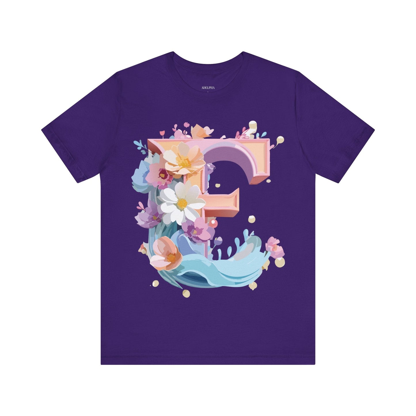 Unisex Letter E Graphic T Shirt By Adelpha Vintage Inspired Artwork Tee For Everyday Wear