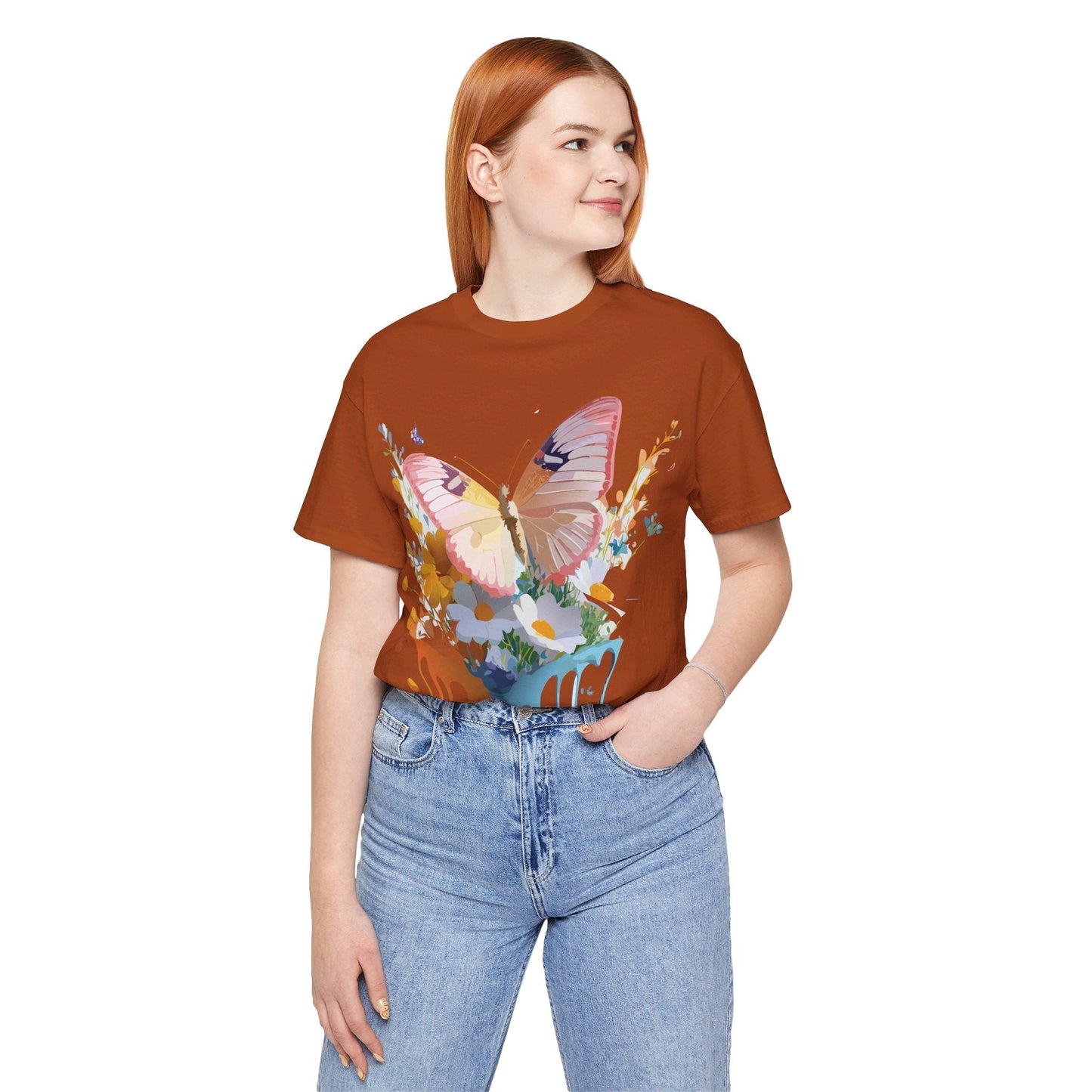 Adelpha Butterfly Graphic Tee Unisex Short Sleeve Shirt Vintage Artwork