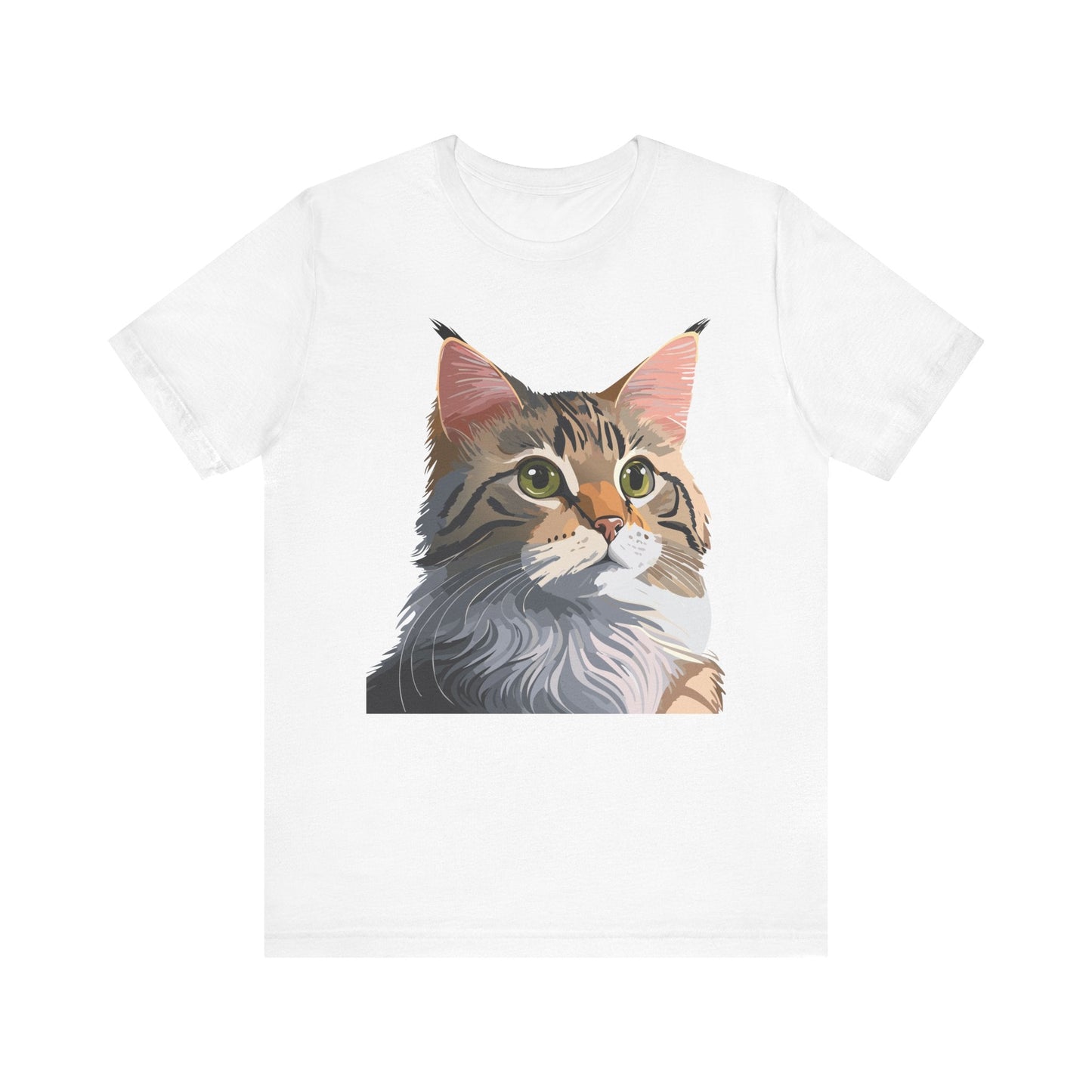 Unisex Animal Shirt Art Design Tee With Wild Animals Short Sleeve Comfort Wear Everyday