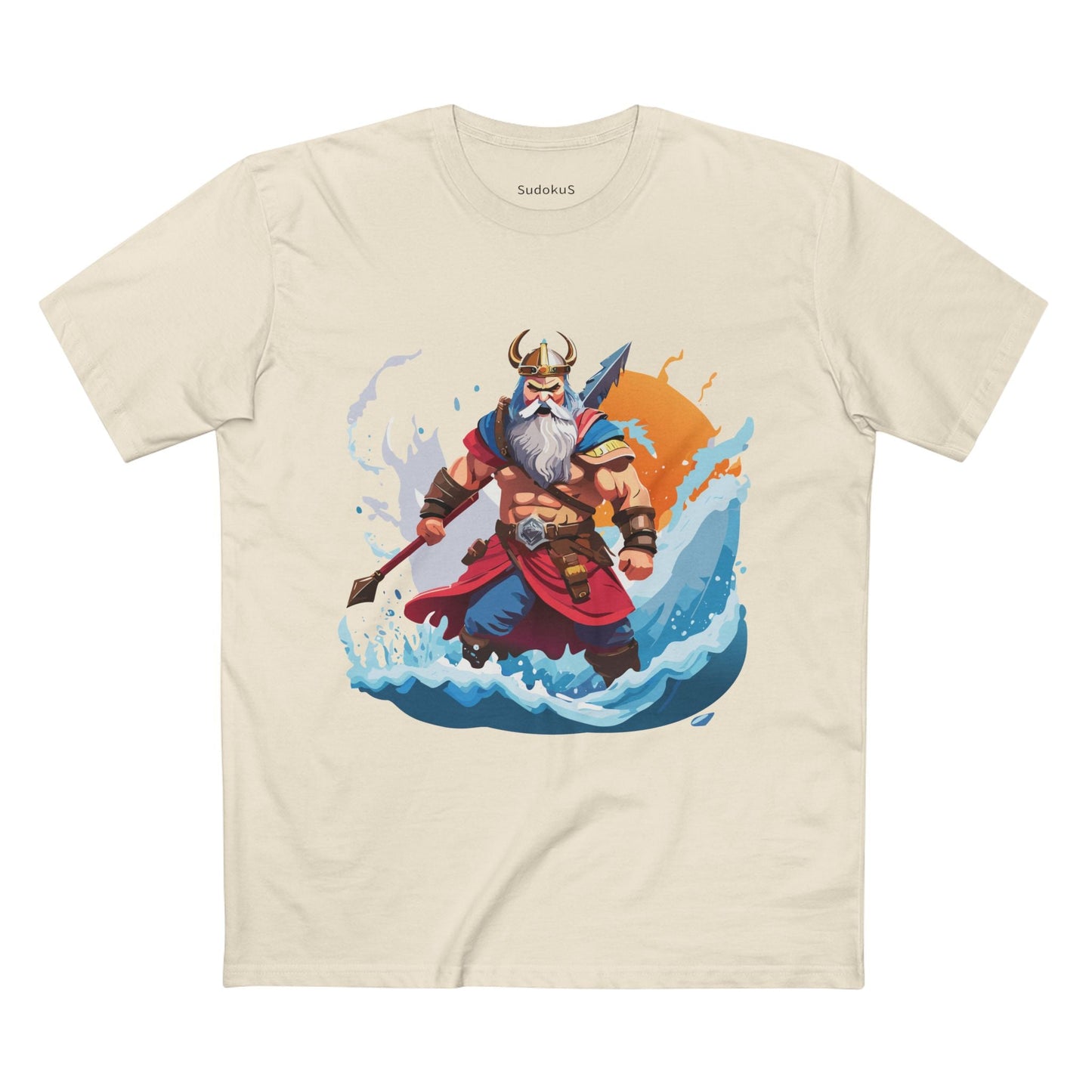 Viking Graphic Unisex 100 Cotton Staple Tee 16