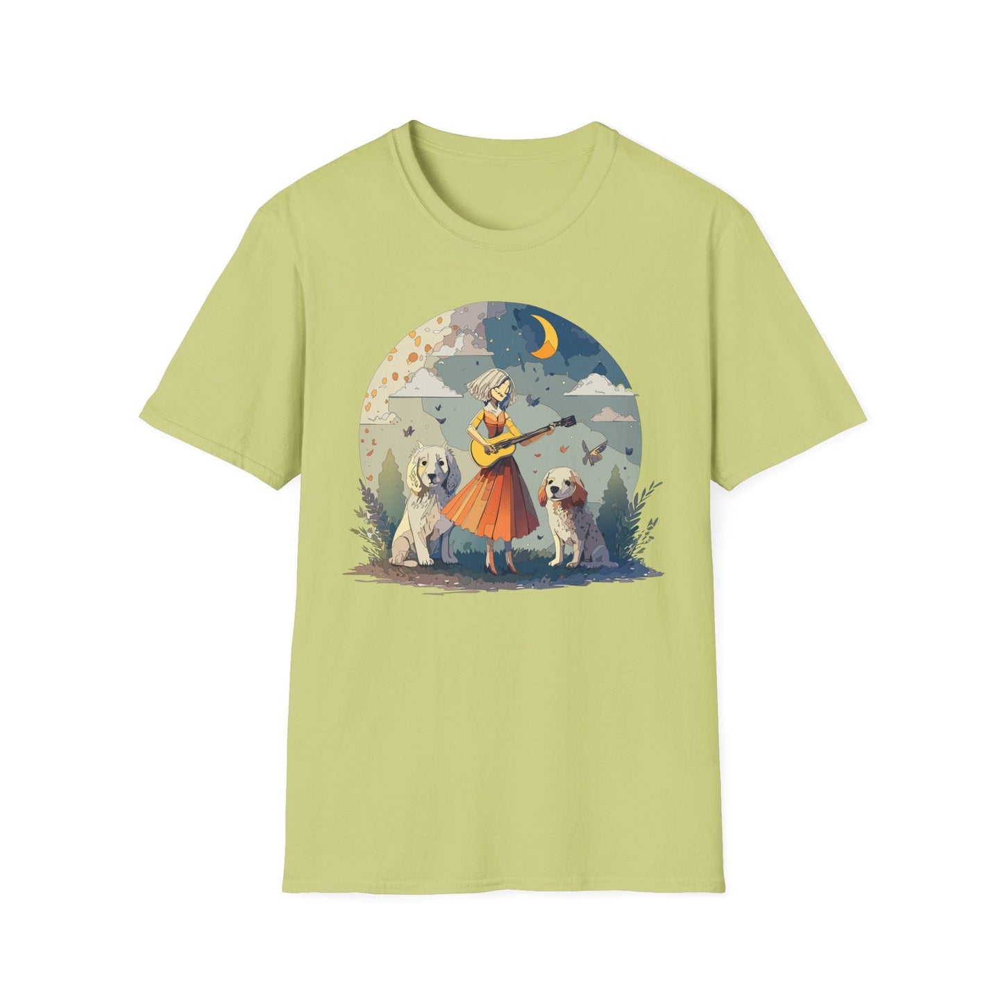 Womens Graphic T Shirts Art Design Tee Softstyle Gildan 64000 100 Percent Cotton