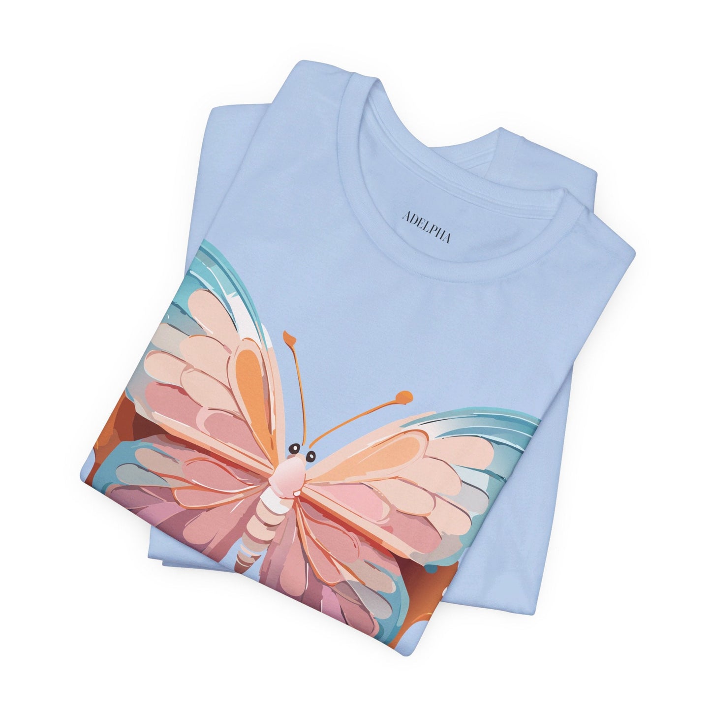Adelpha Vintage Inspired Graphic Tee Unisex Short Sleeve Shirt