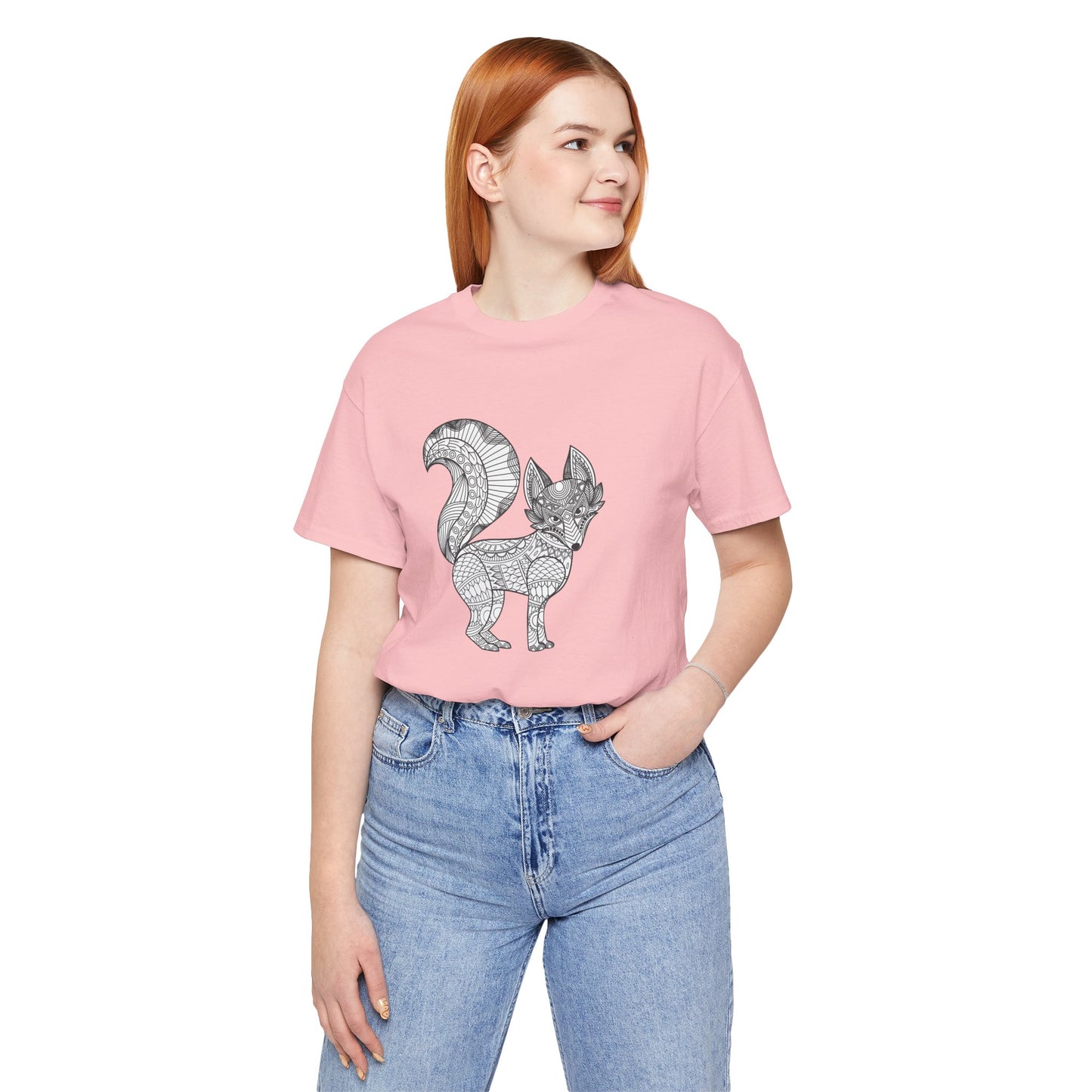 Camiseta unisex con estampado de animales 