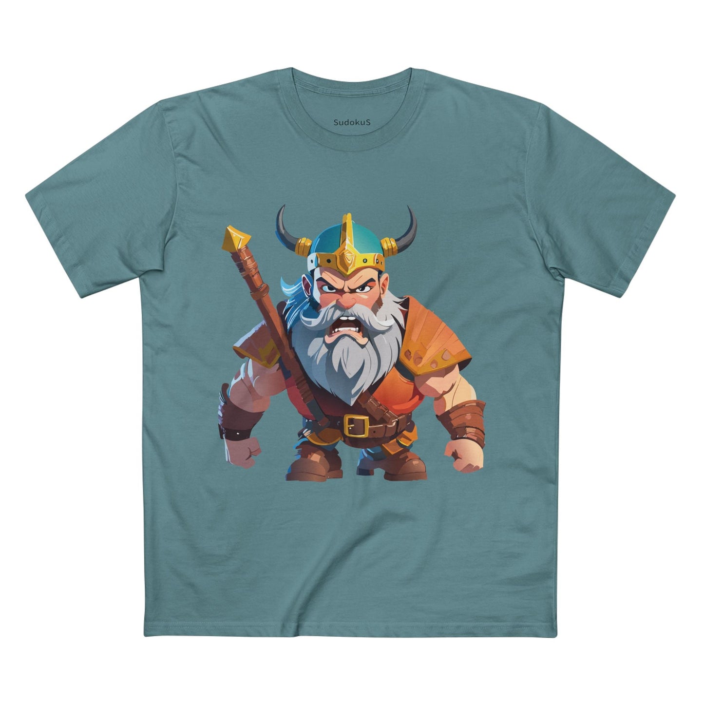 Viking Graphic Unisex 100 Cotton Staple Tee 20