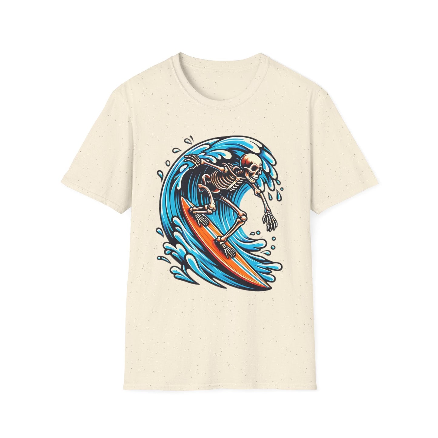 Skull Graphic Unisex Cotton T-shirt with Skeleton Artwork Design 10