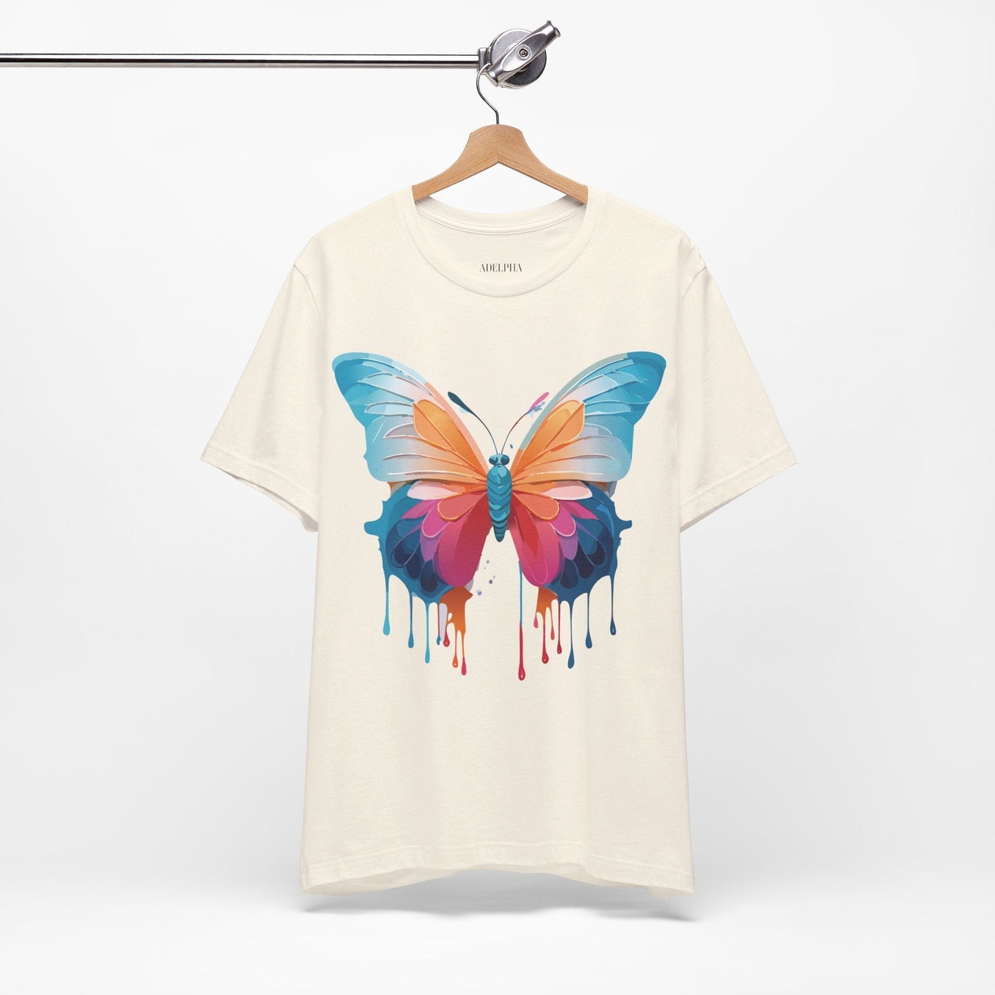 Butterfly Graphic T Shirt Unisex Adelpha Art Design Vintage Inspired Shirt