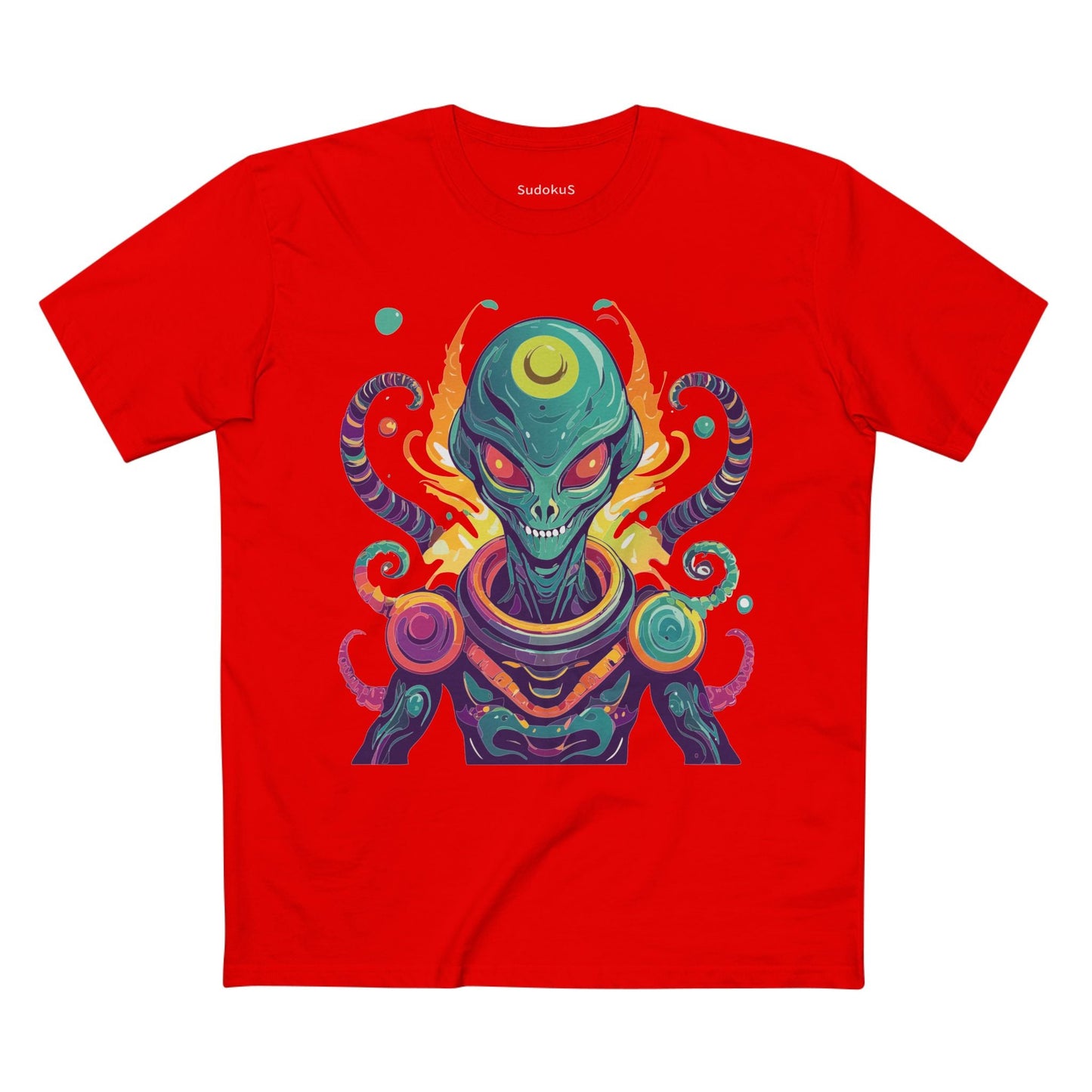 Aliens Graphic Unisex 100 Cotton Staple Tee 26