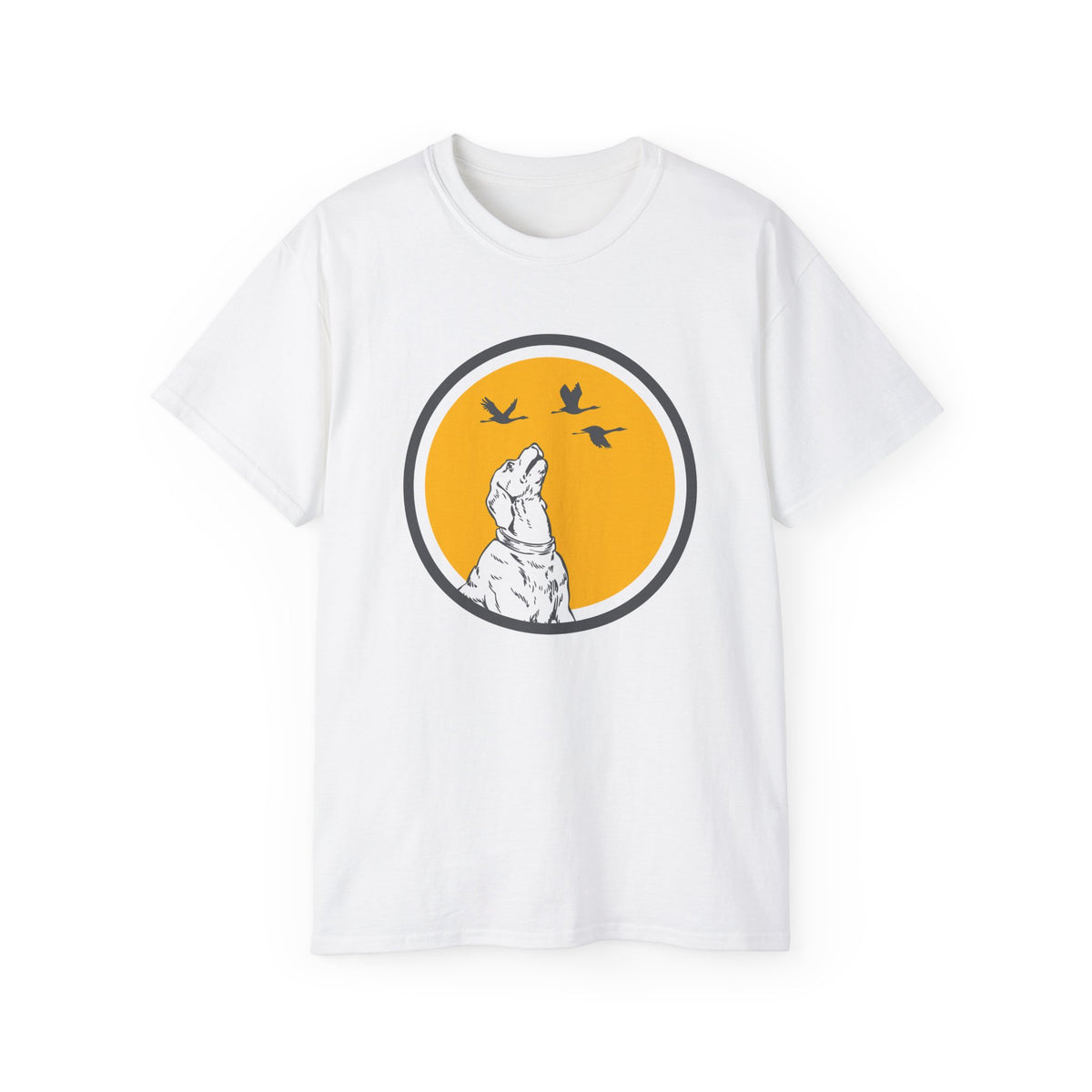 Howling Wolf Moon T-Shirt | Crescent Moon Graphic Tee