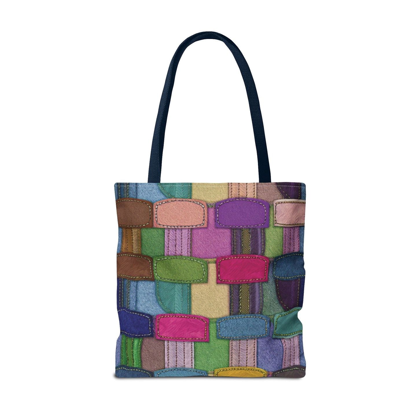 Denim Canvas Bag, Tote Bag Denim Printify