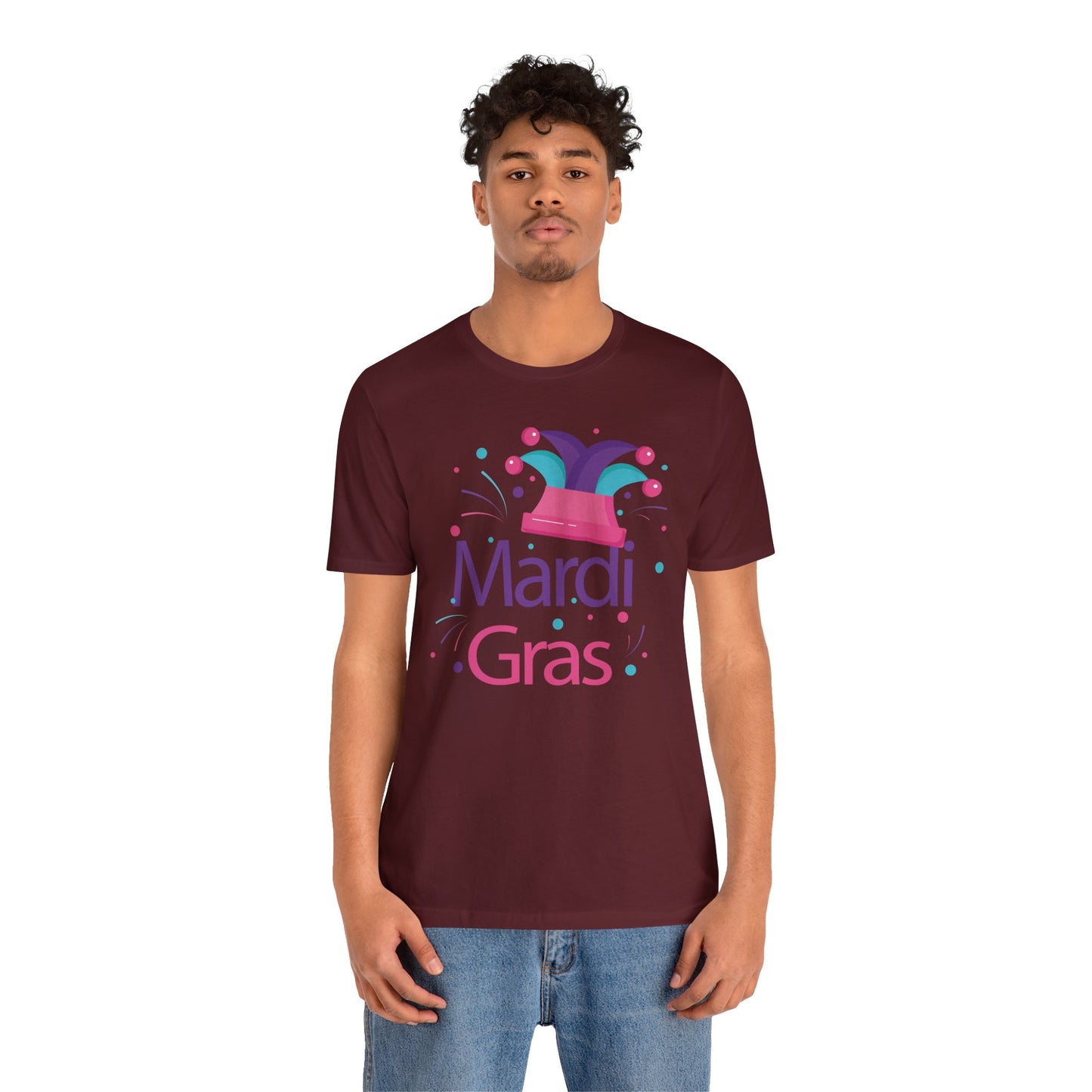 Unisex Cotton Tee Shirt for Mardi Gras