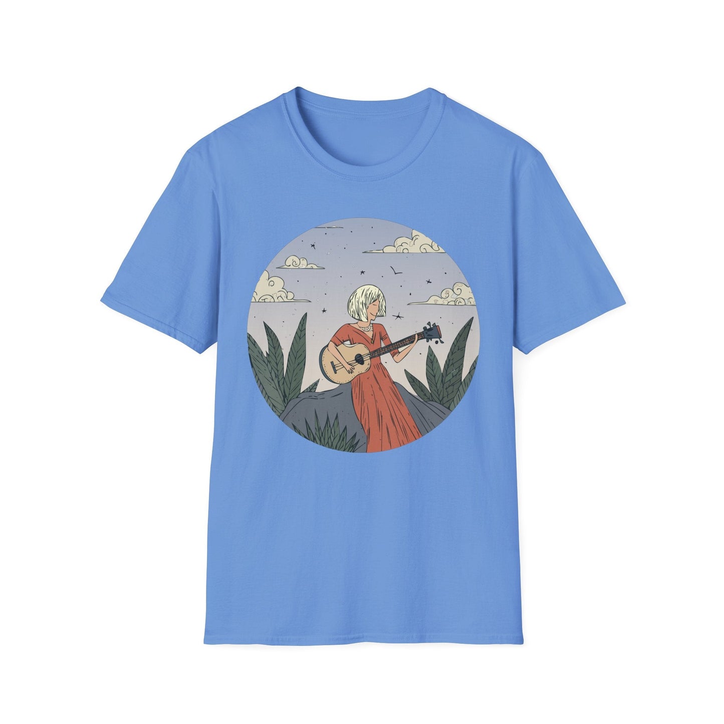 Womens Graphic T Shirts Art Design Tee Unisex Softstyle Gildan 64000 100 Percent Cotton