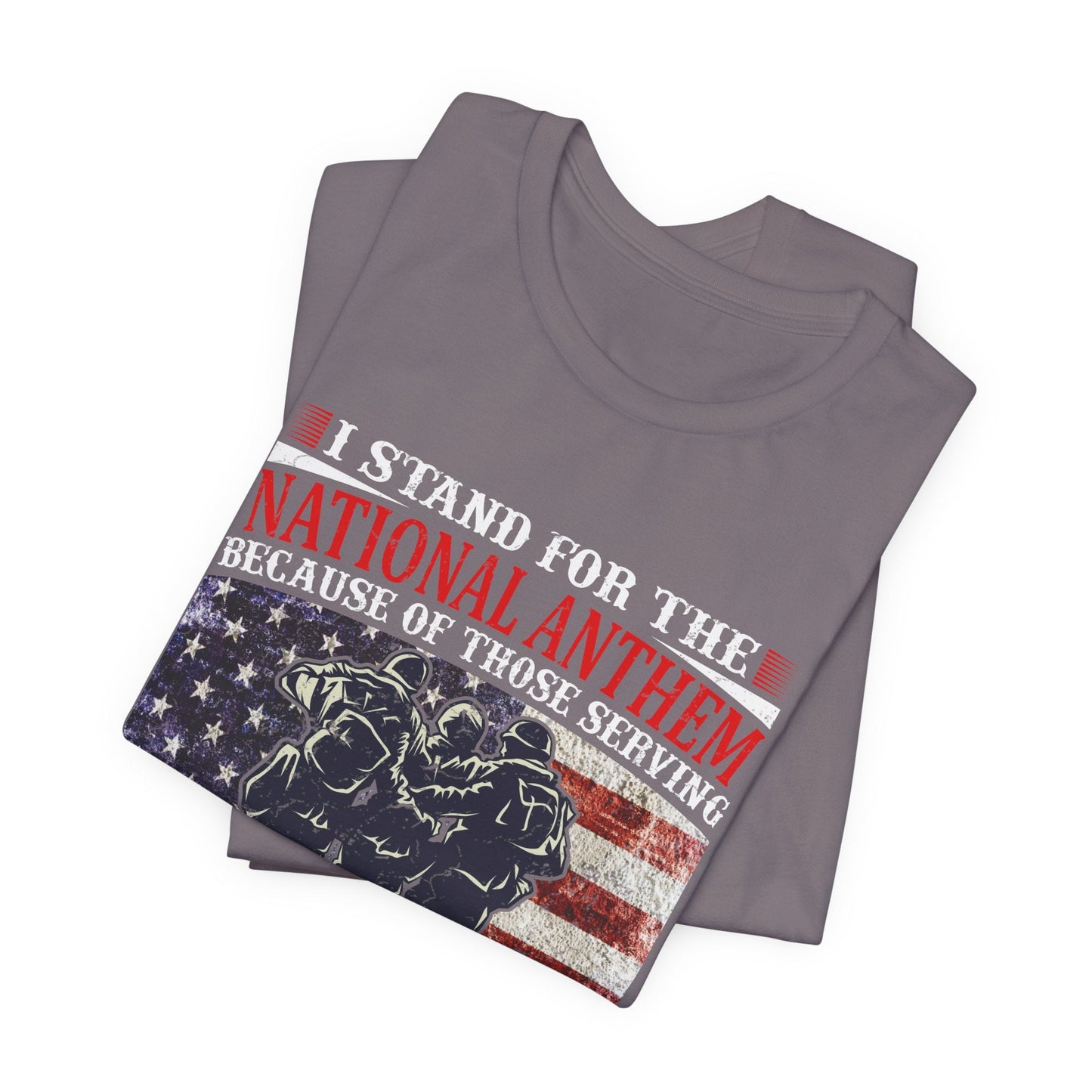 Army Veteran Patriotic Graphic Design Unisex Cotton T-Shirt v36