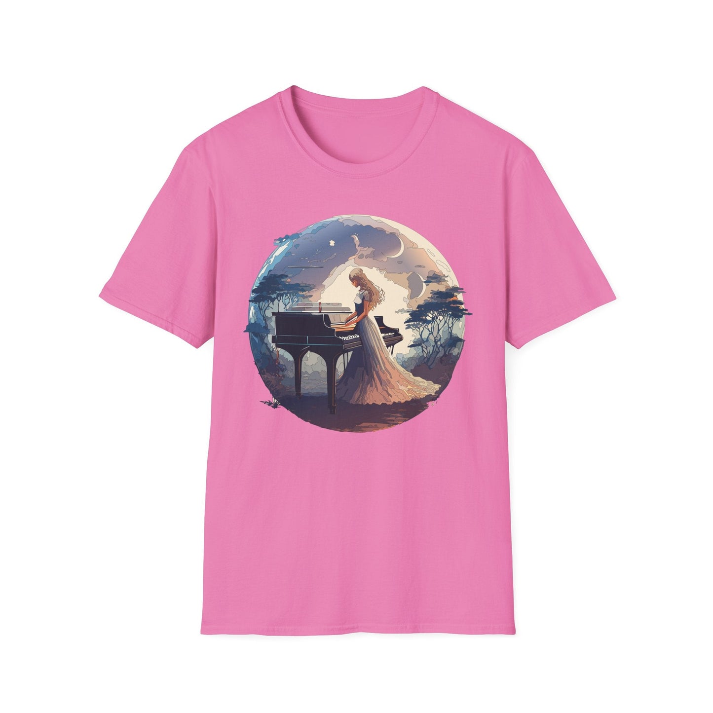 Womens Graphic T Shirts Art Design Shirt Unisex Softstyle Gildan 64000 Short Sleeve