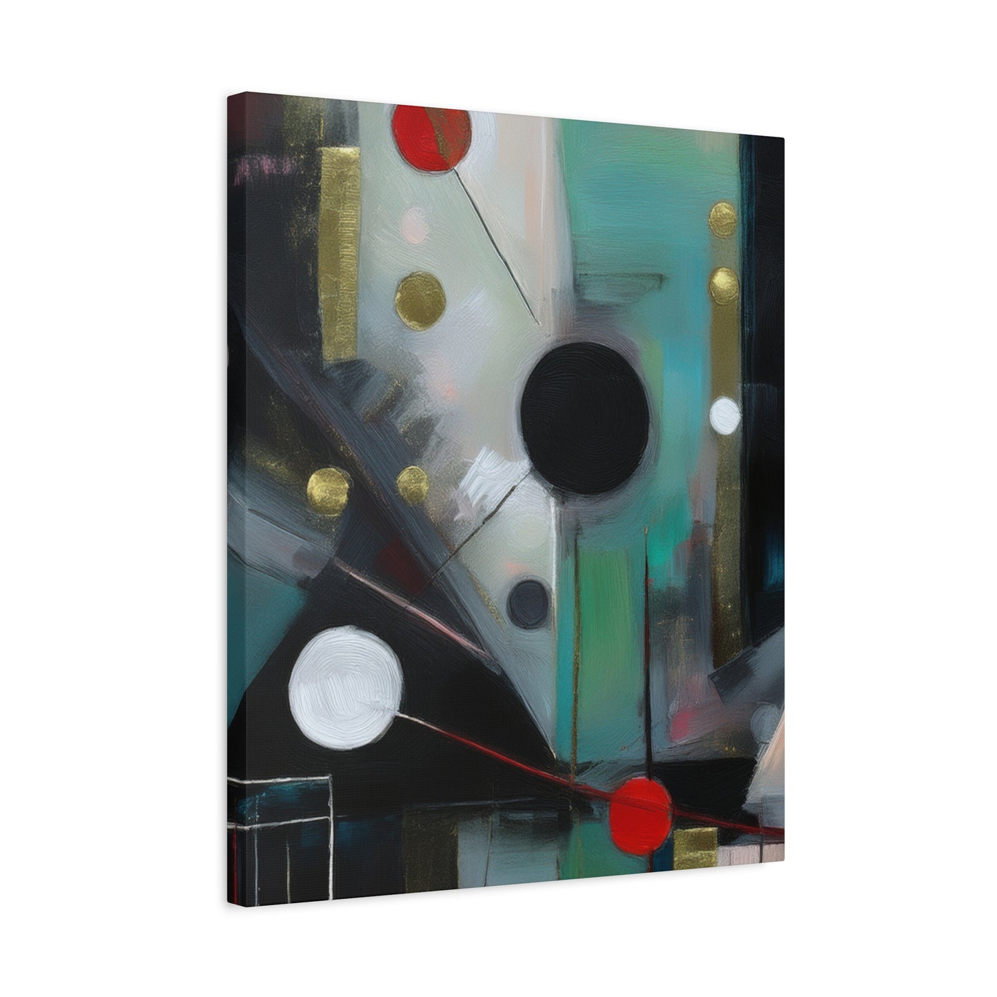 Abstract Oil Painting Print Canvas 20x24,20x30,24x30 24x32,24x36,30x40 32x48,36x48,40x60 Pine-Wood Inner Frame ABS-158