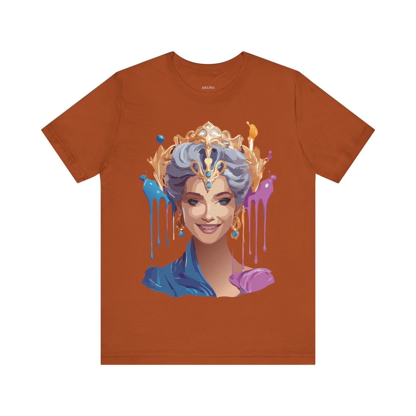 Queen Woman Portrait Graphic Unisex 100 Cotton Vintage Artwork Tee 18