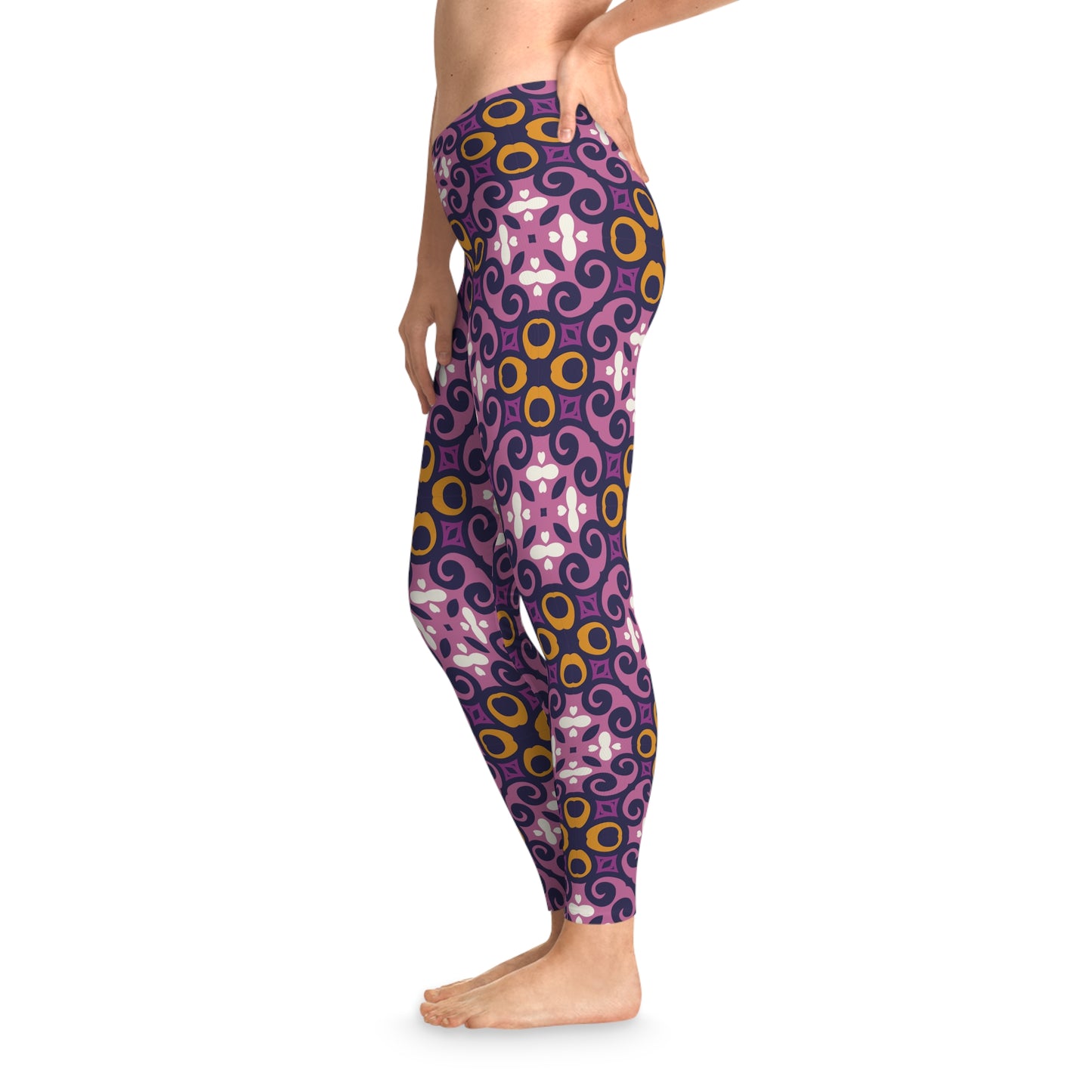 Leggings con estampado tradicional