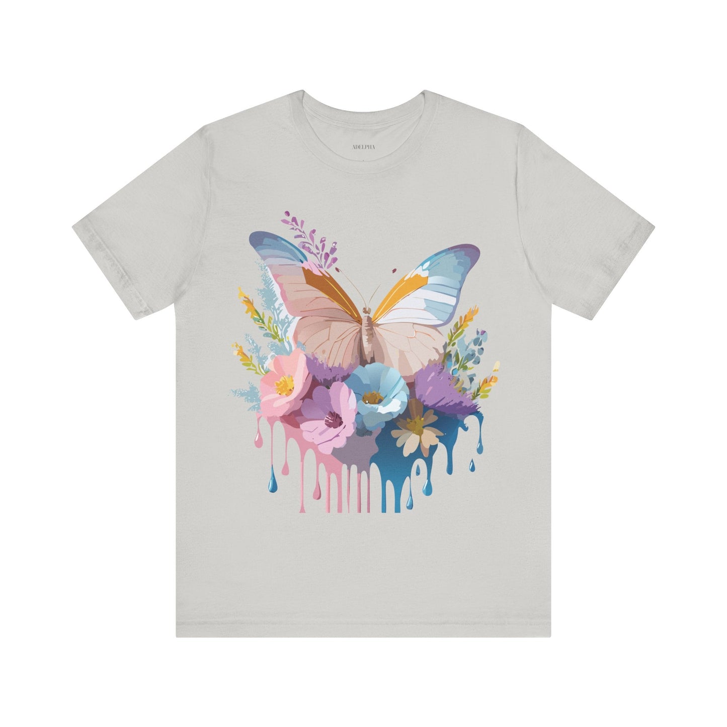 Butterfly Graphic Tee Unisex Short Sleeve Adelpha Artwork Vintage Inspired