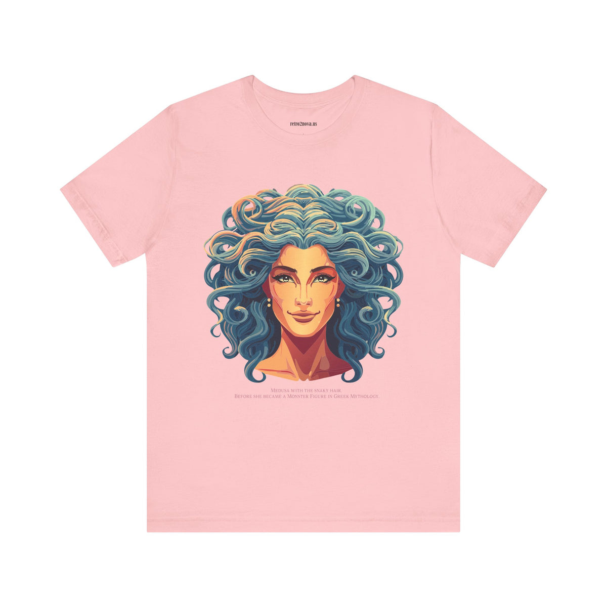 Goddess Graphic Unisex Cotton Bella+Canvas Tee with Medusa
