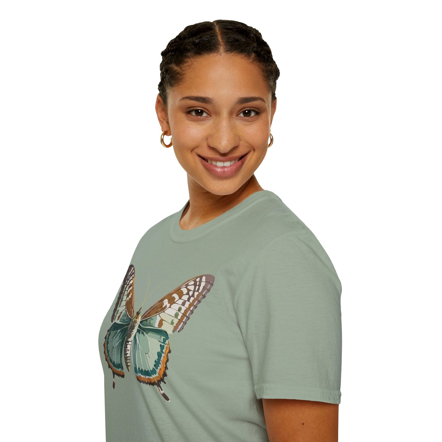 Butterfly Monarch Shirt Unisex Gildan Softstyle 64000 T Shirt 100 Percent Cotton