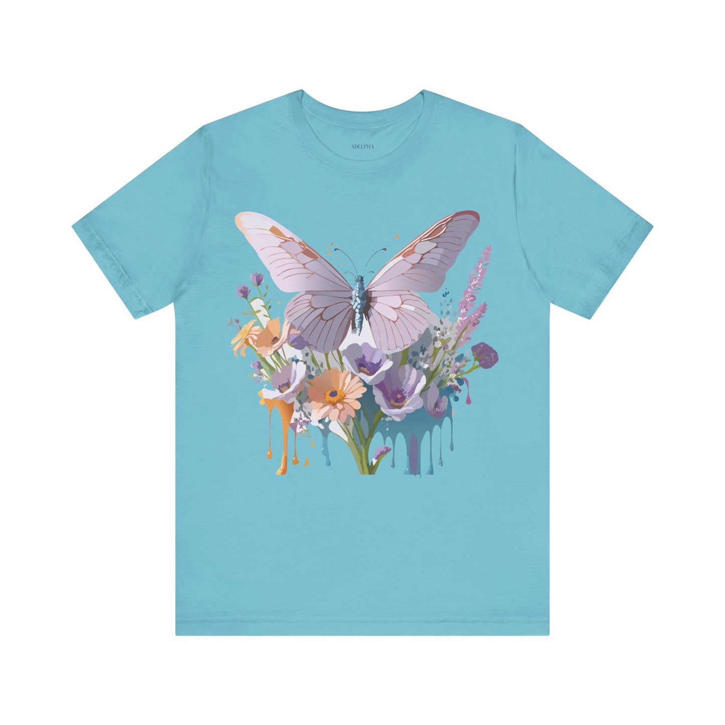 Butterfly Graphic Tee Unisex Adelpha Vintage Inspired Jersey