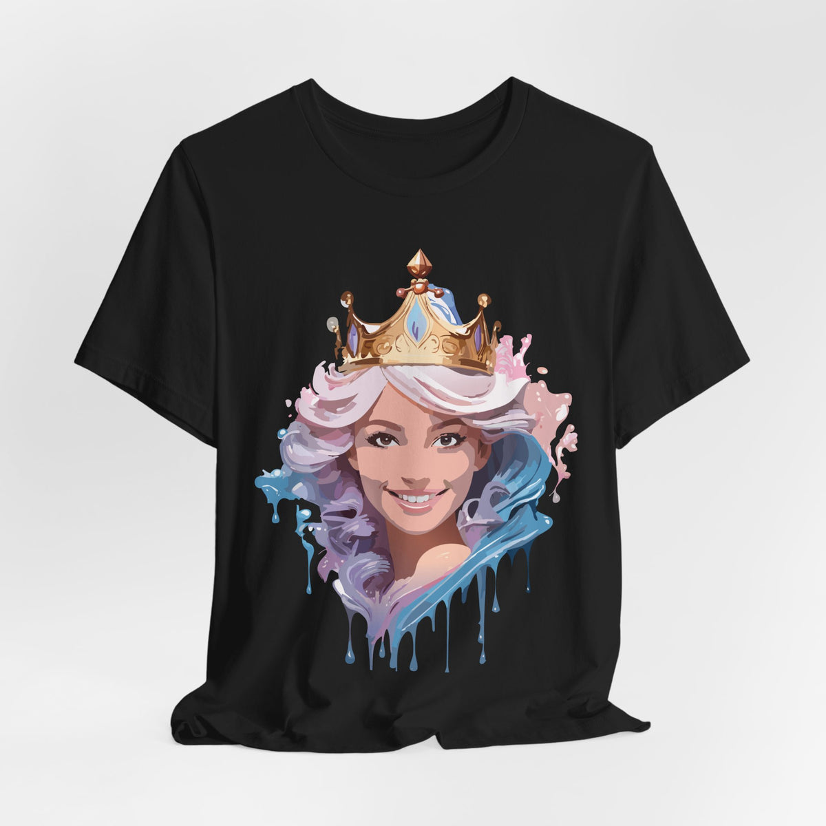 Music Graphic Unisex Cotton Bella+Canvas Tee with Art Design n196