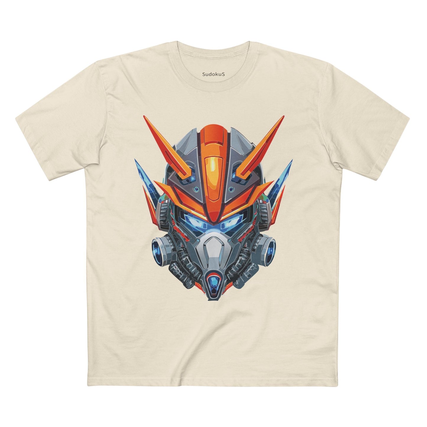 Cyborg Robot Graphic Unisex 100 Cotton Staple Tee 15