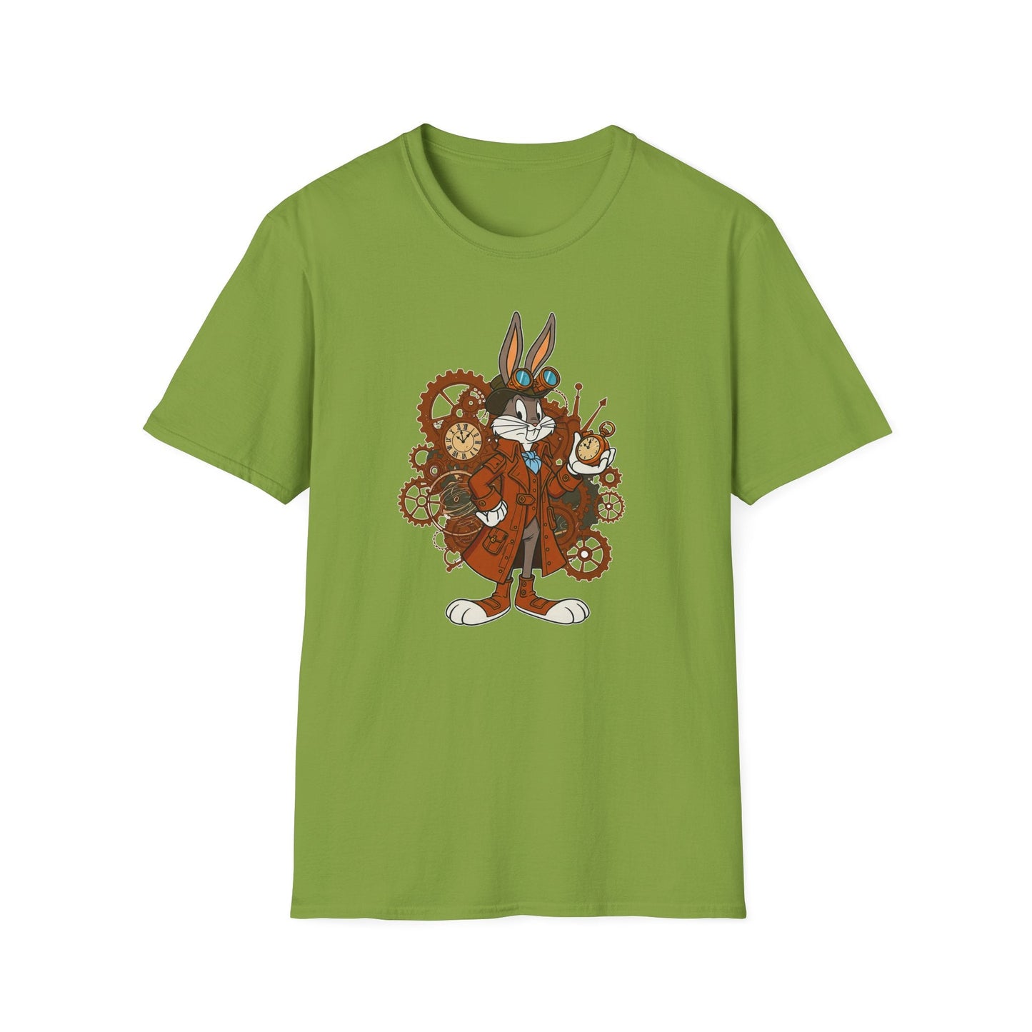 Bugs Bunny Shirt Unisex T Shirt Cartoon Tee 100 Percent Cotton Gildan Softstyle Graphic Tee