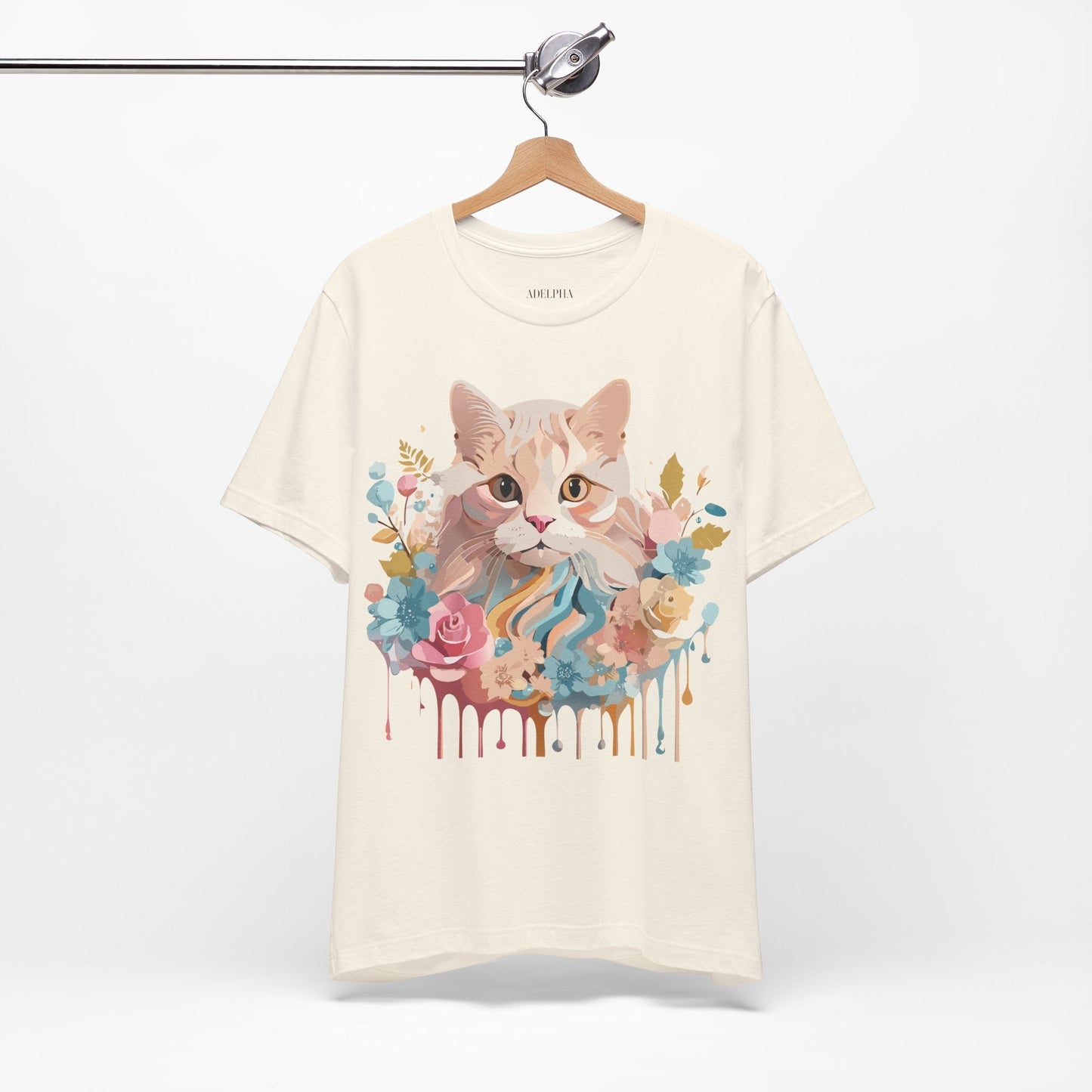 Cat Graphic Tee Unisex Shirt Adelpha Art Vintage Inspired Design