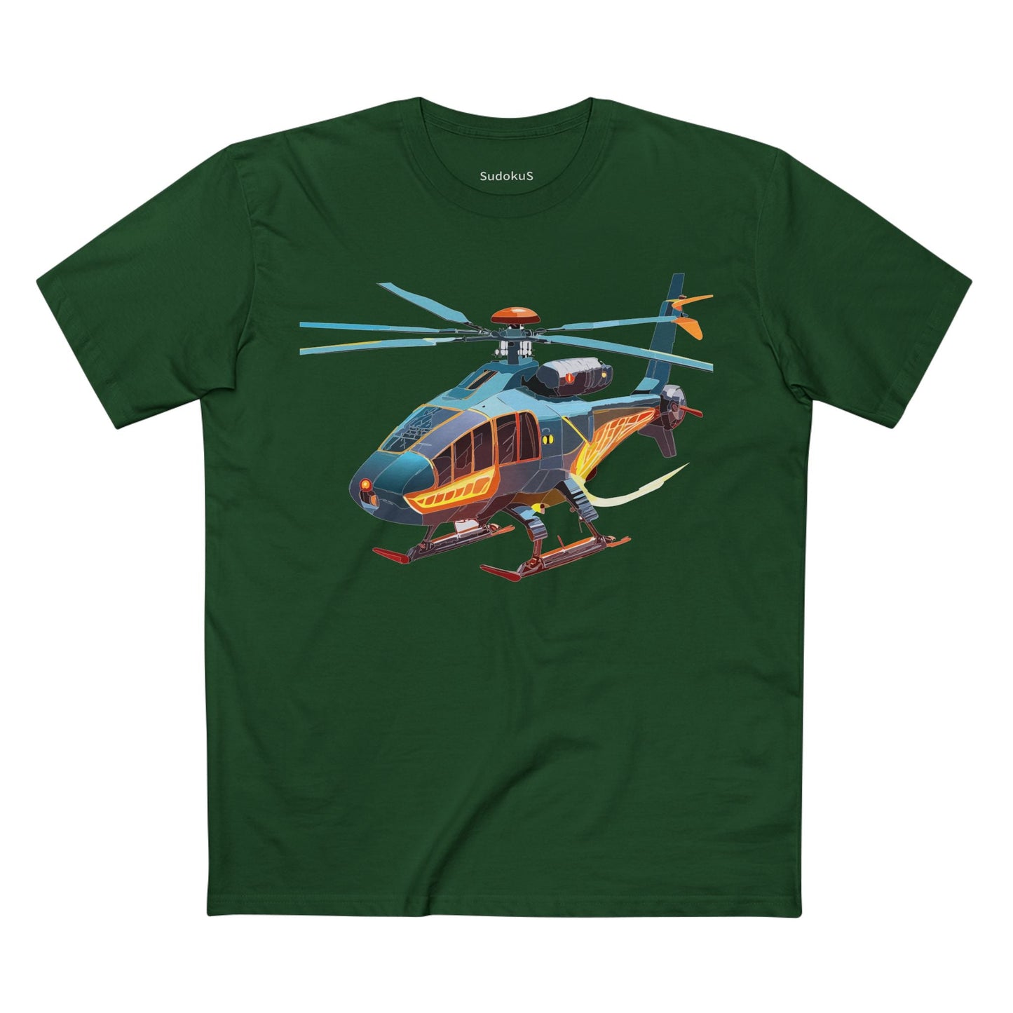 Chopper Graphic Unisex 100 Cotton Staple Tee 1