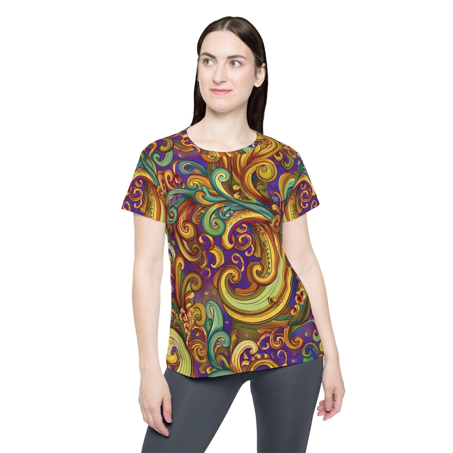 Abstract Print Shirt