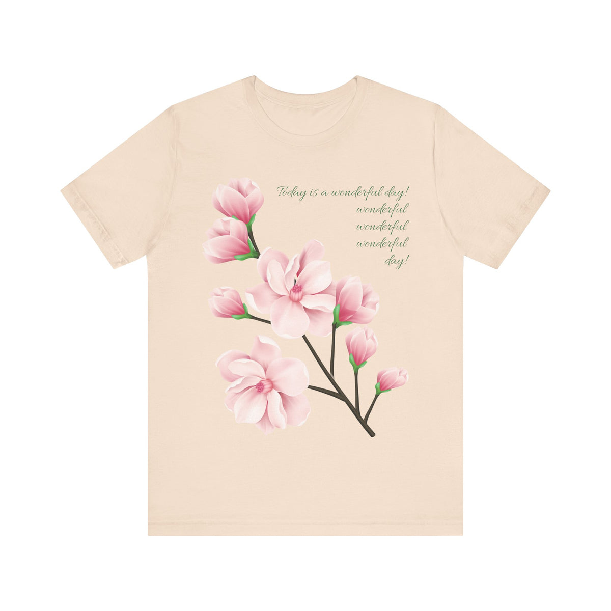 Floral Graphic Tee Shirt - Bella+Canvas Unisex 100 Cotton 55