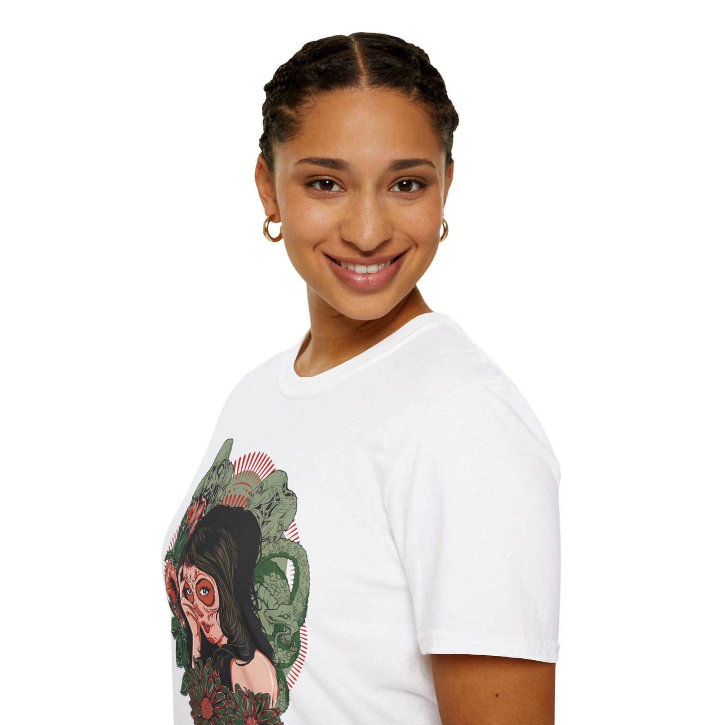 Art Design Graphic Tee Shirt Unisex Softstyle Cotton Art Shirt for Graphic Lovers