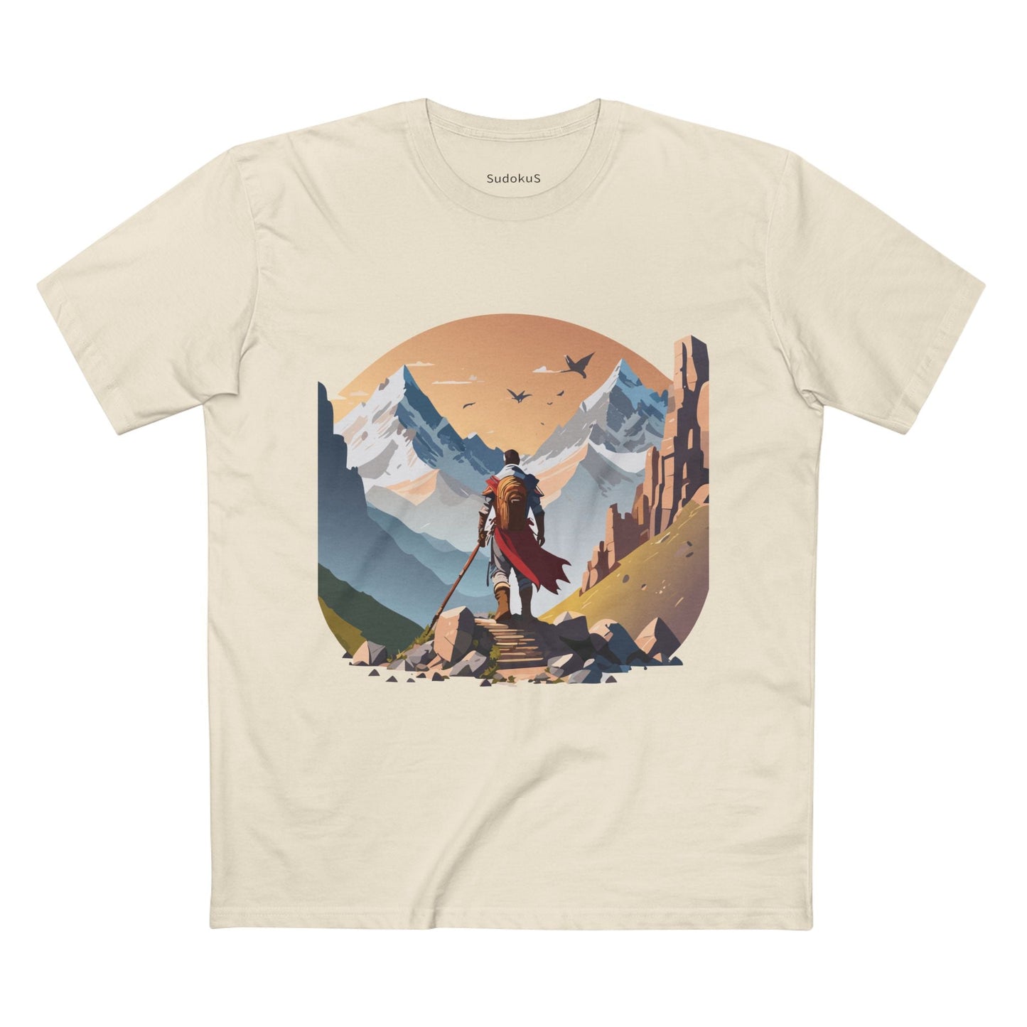 Adventures Graphic Unisex 100 Cotton Staple Tee 23