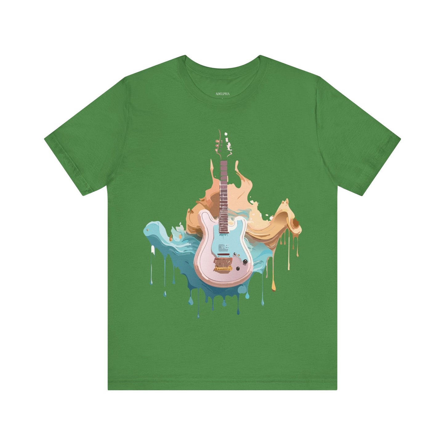 Music Graphic Unisex 100 Cotton Vintage Art with Musical Elements Tee 51