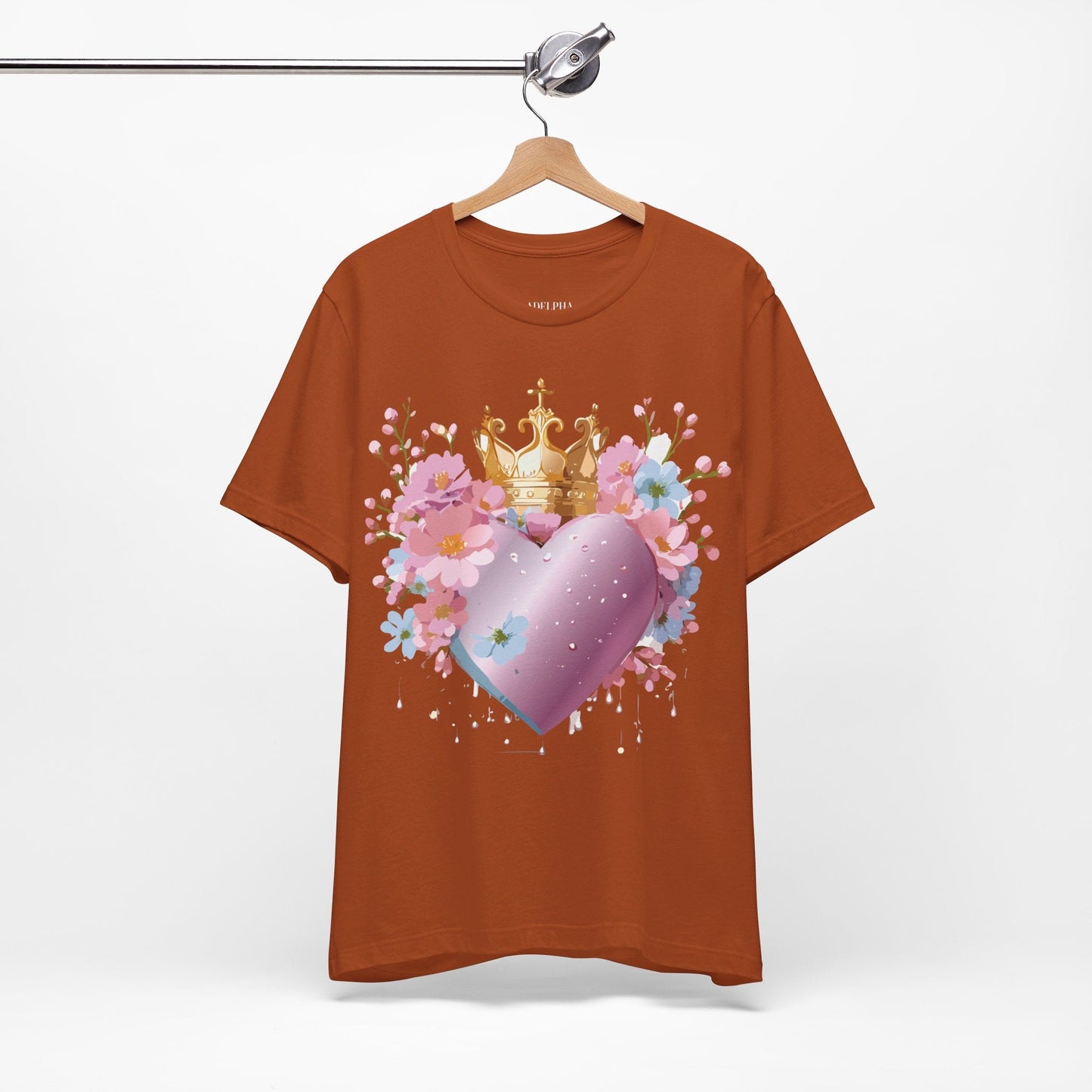 Valentine Graphic Tee From Adelpha Unisex Jersey Short Sleeve Vintage Inspired Artwork Shirt